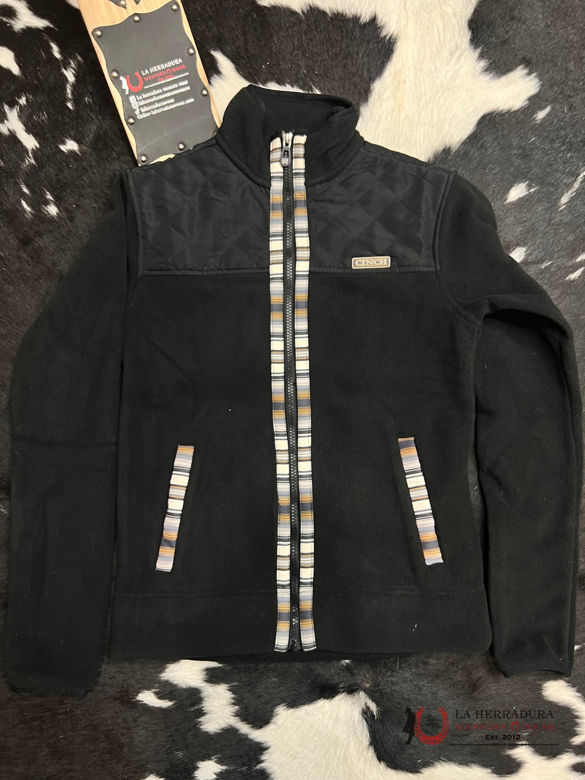Cinch Womens Fleece Black- Jacket Ropa Mujeres