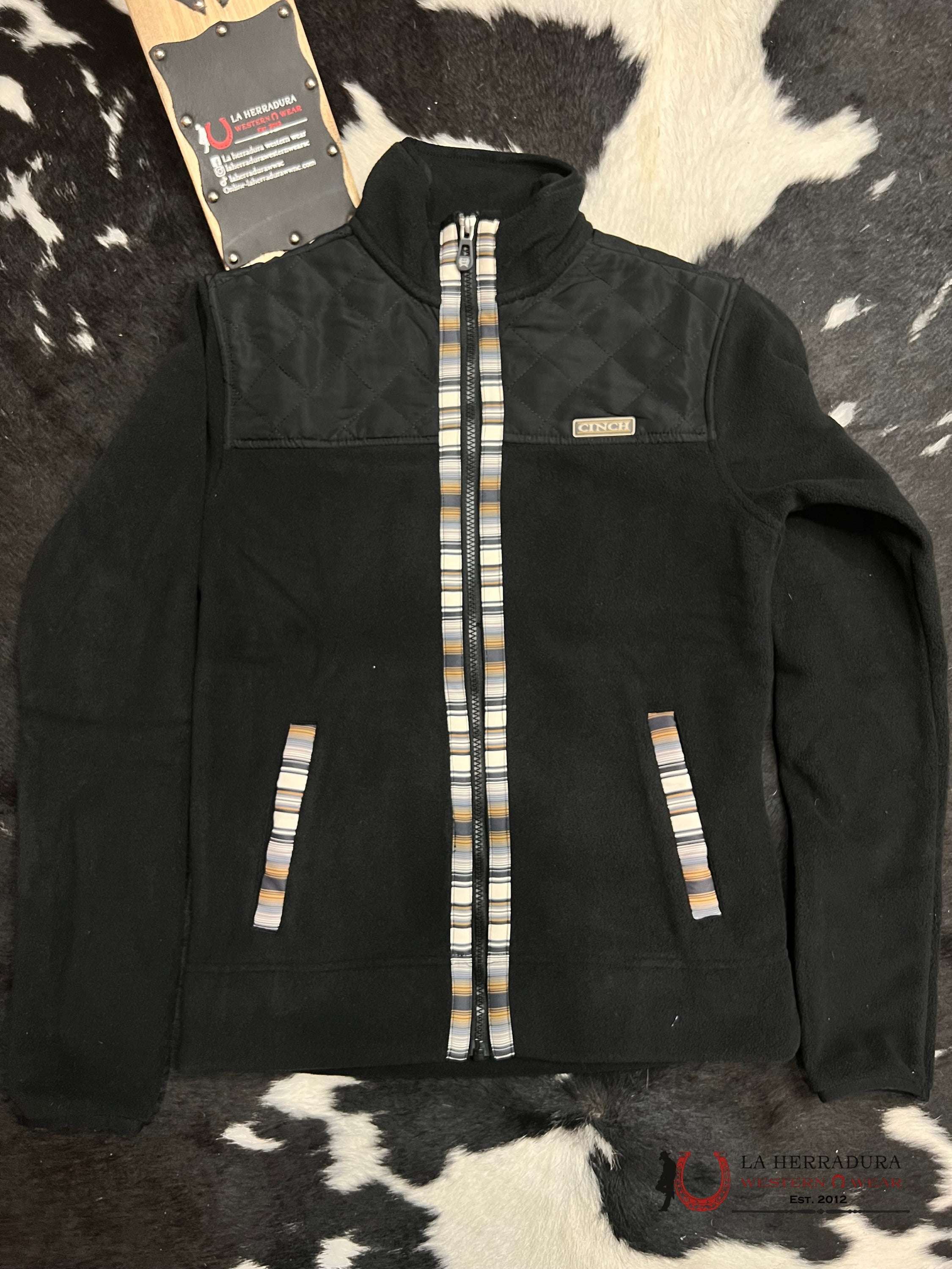 Cinch Womens Fleece Black- Jacket Ropa Mujeres