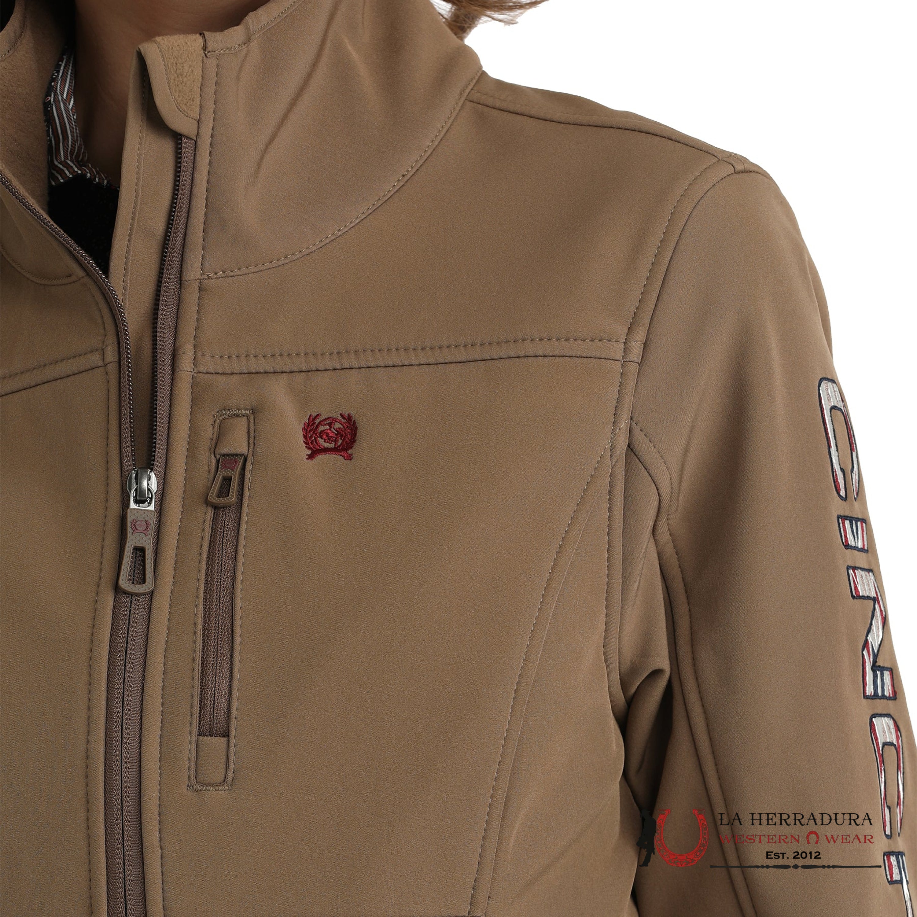 Women’s Aztec Logo Solid Concealed Carry Bonded Jacket - 4466 Ropa Mujeres