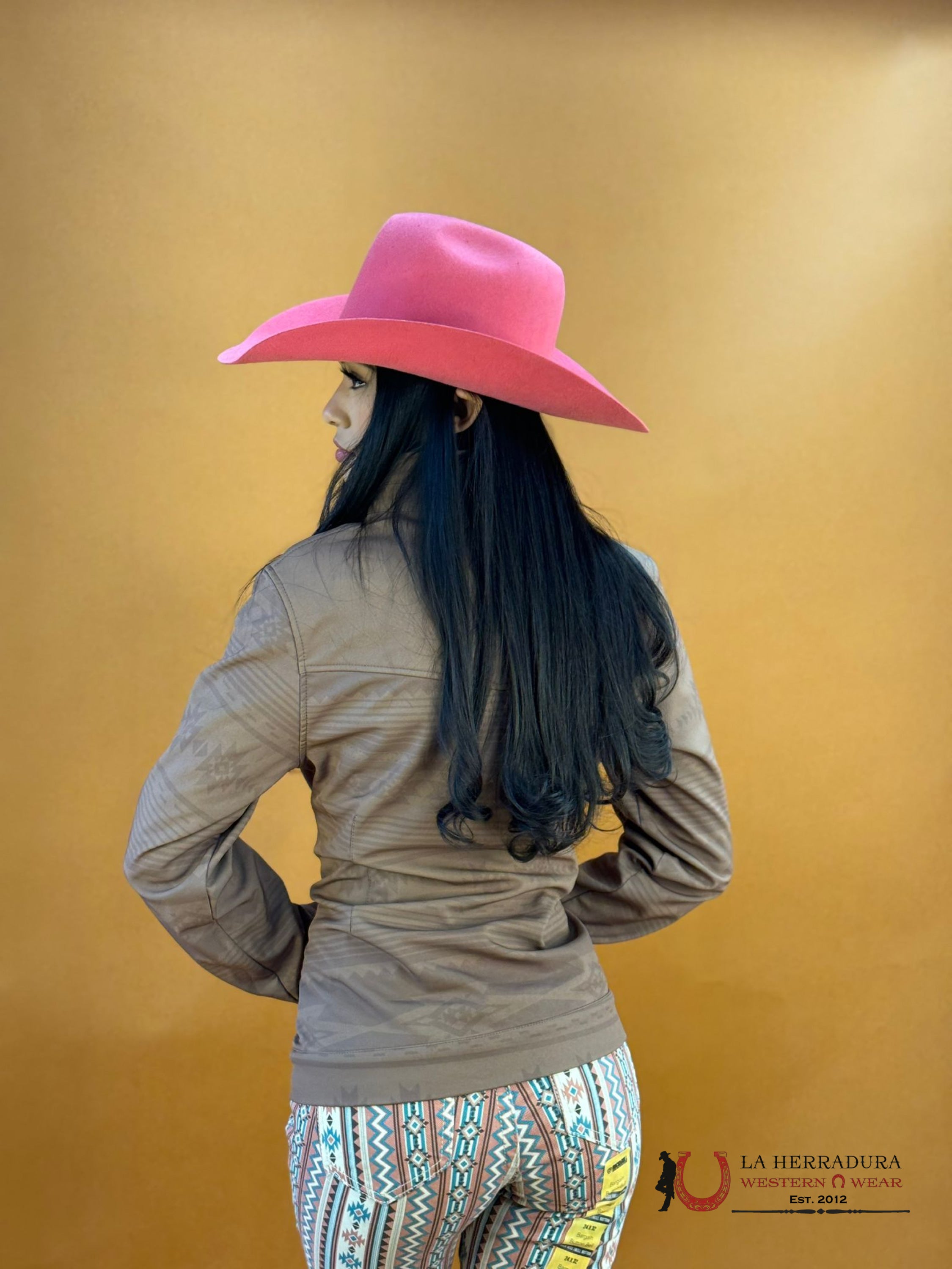 Cinch Womens Jacket Tan Light Aztec Print Ropa Mujeres