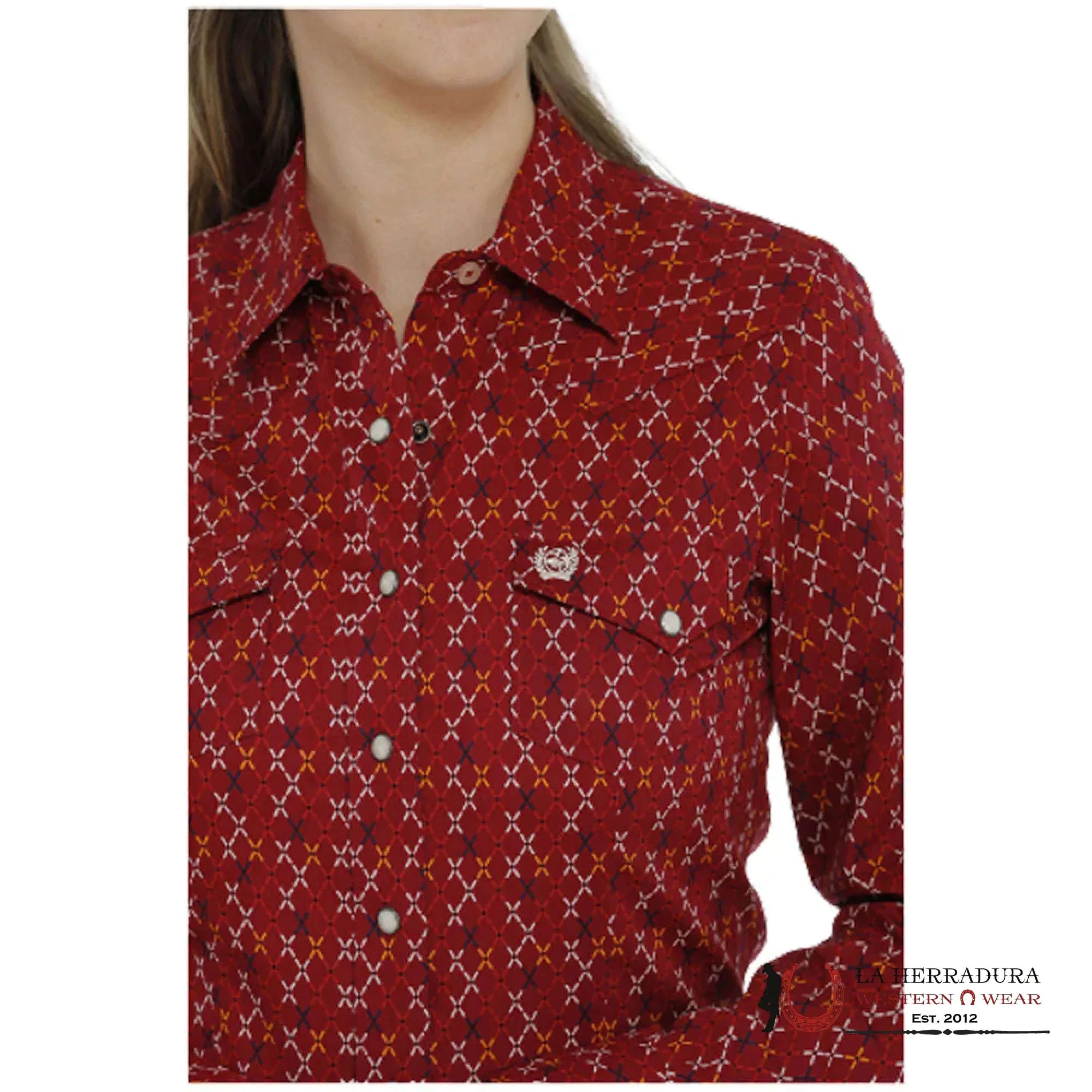 CINCH WOMEN’S MSW9201036 RED ROPA MUJERES