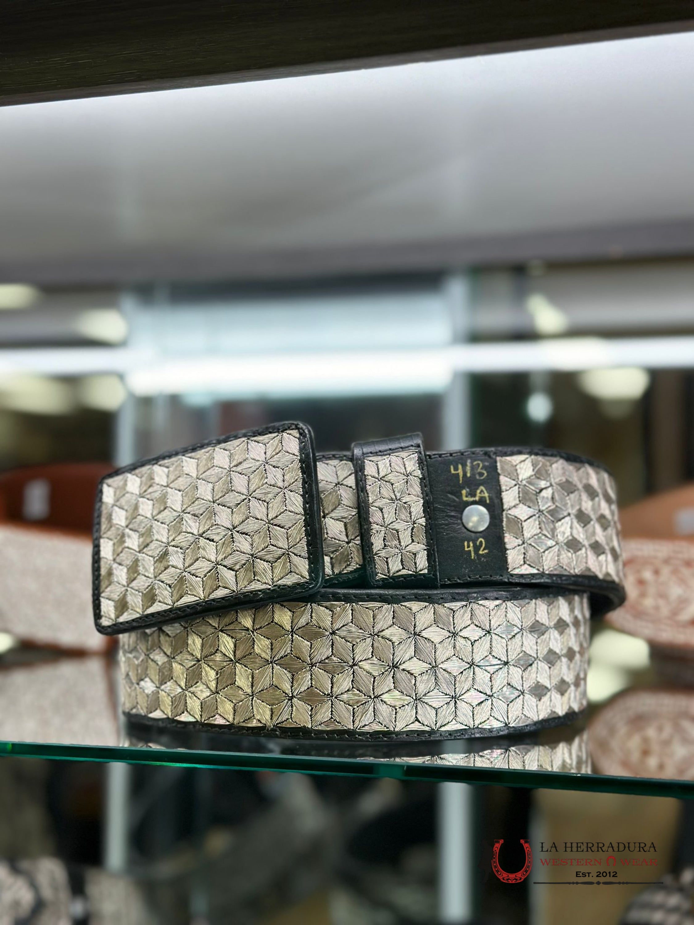 Cinto De Plata #5 Cinturones Hombres