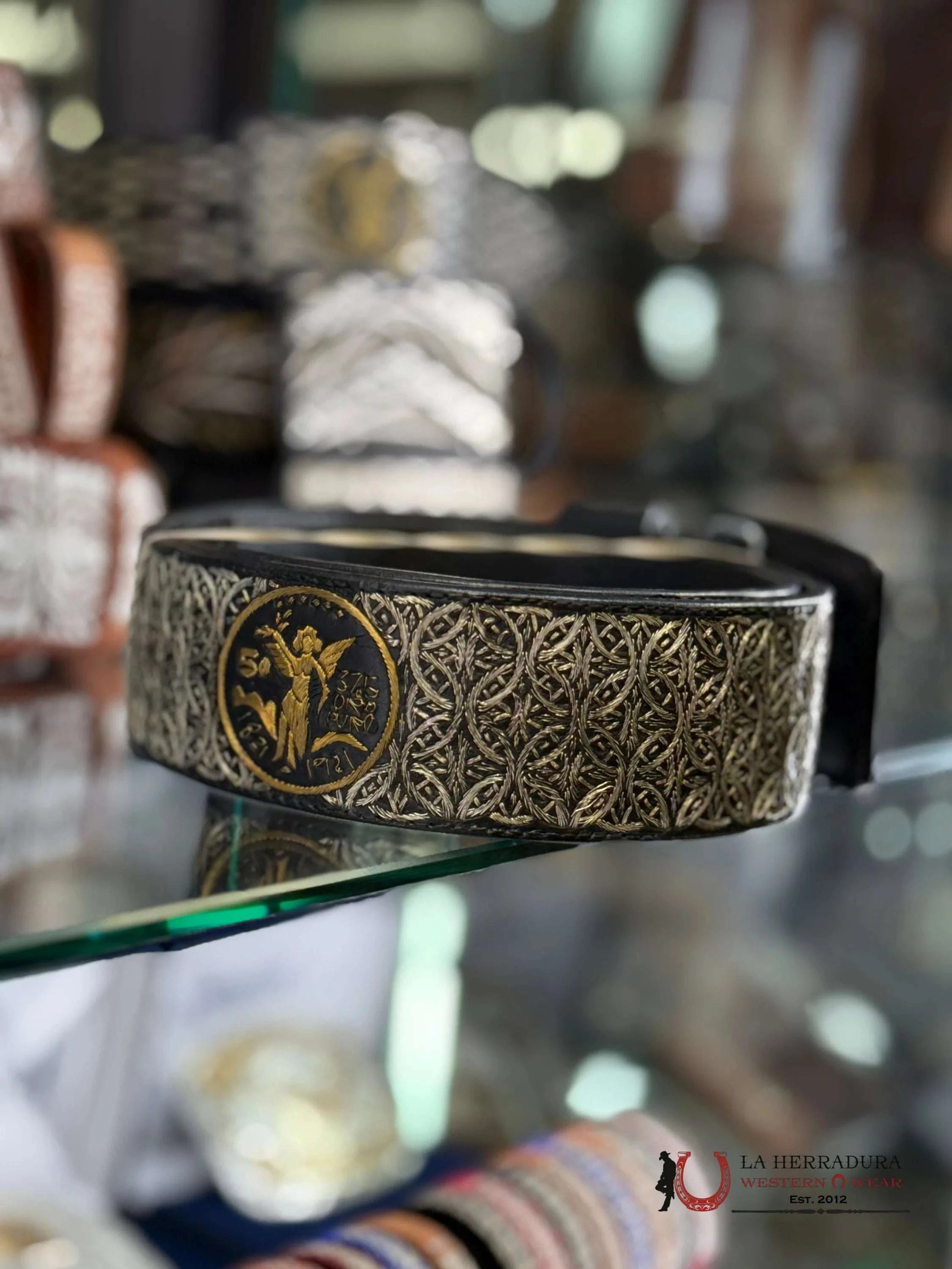 CINTO DE PLATA CENTENARIO GOLD CINTURONES HOMBRES