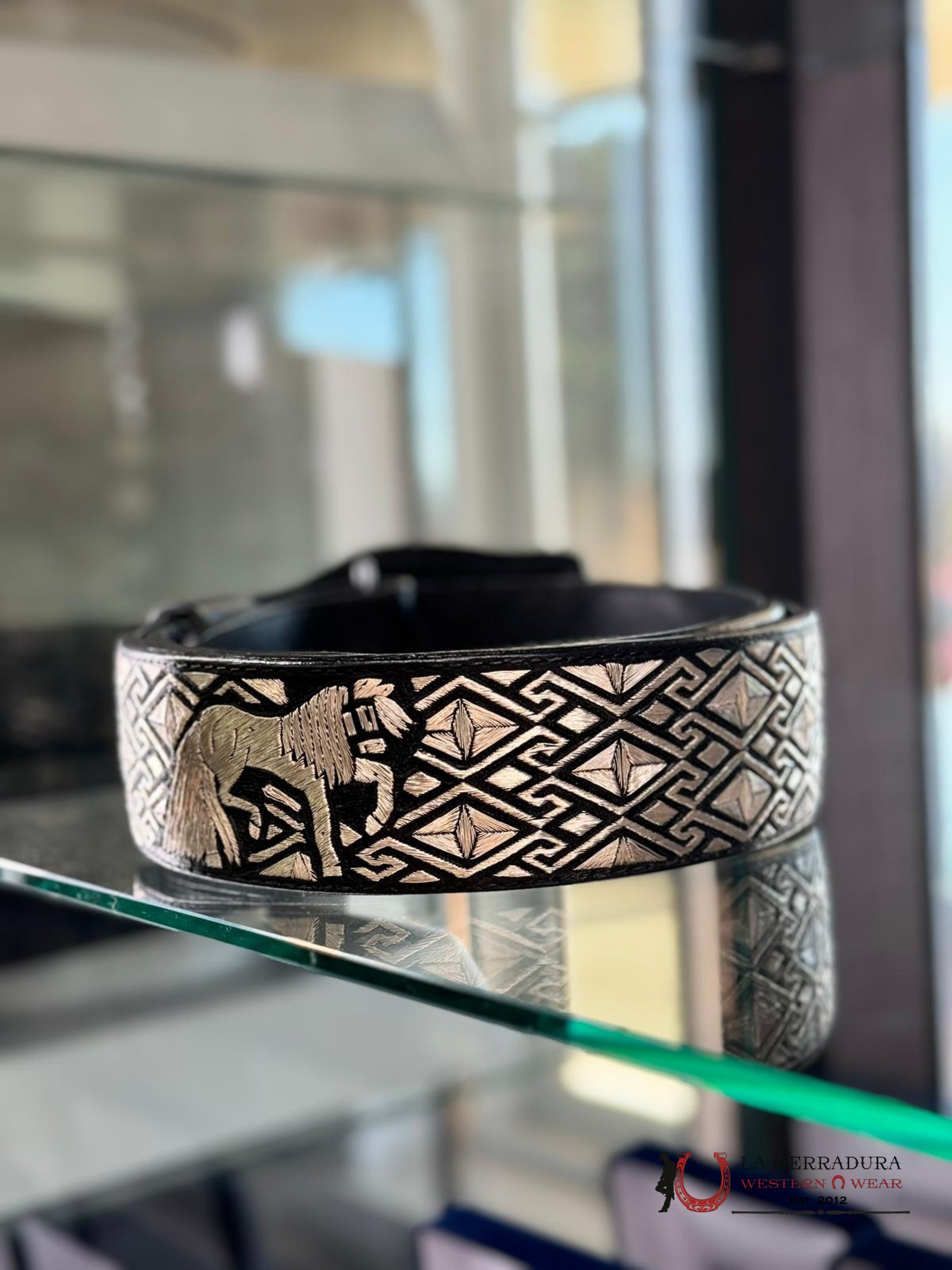 Cinto De Plata Villa Grande Caballo Diamante Cinturones Hombres