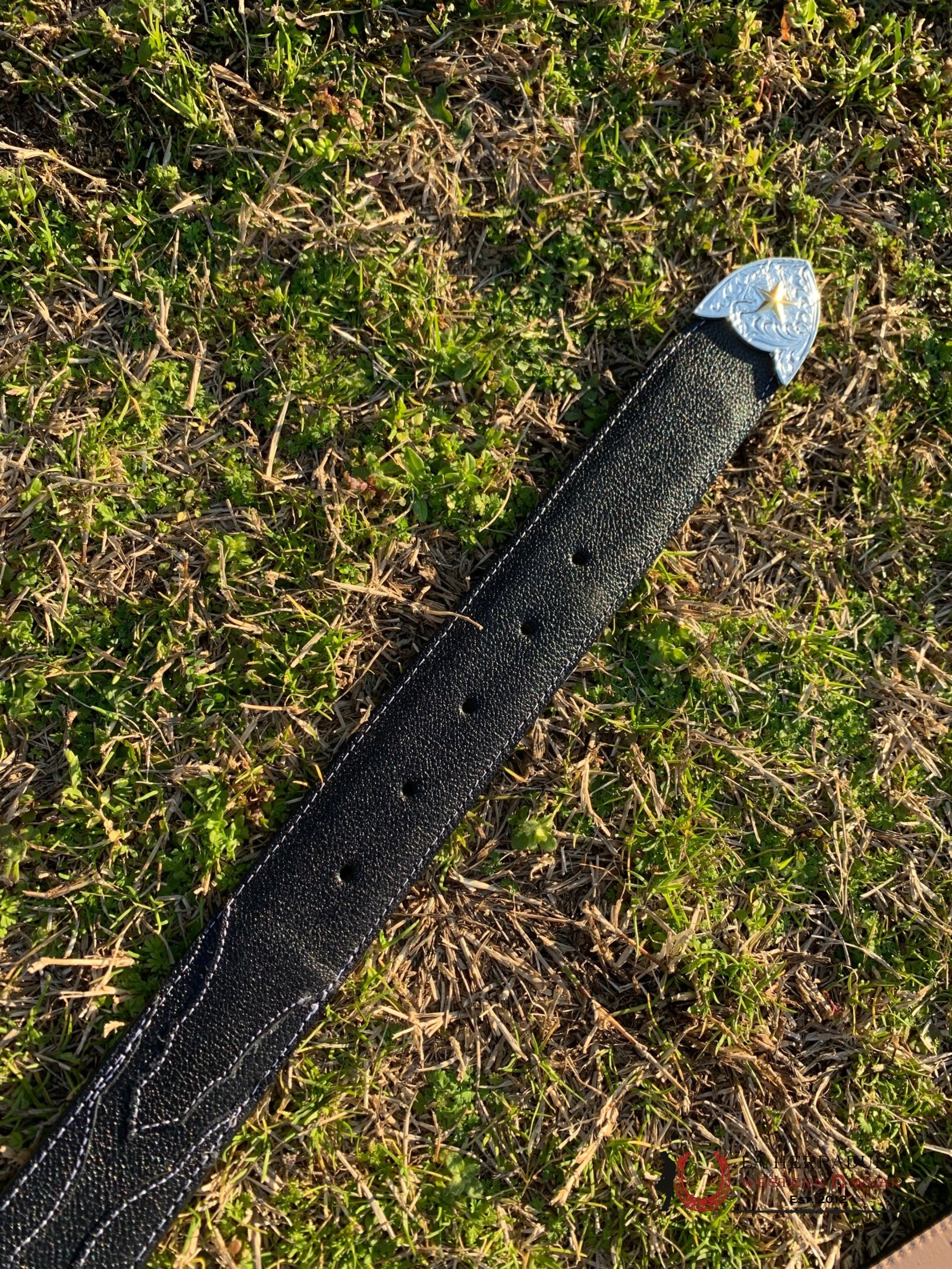 Cinturon Arango Para Hombres Negro Cinturones