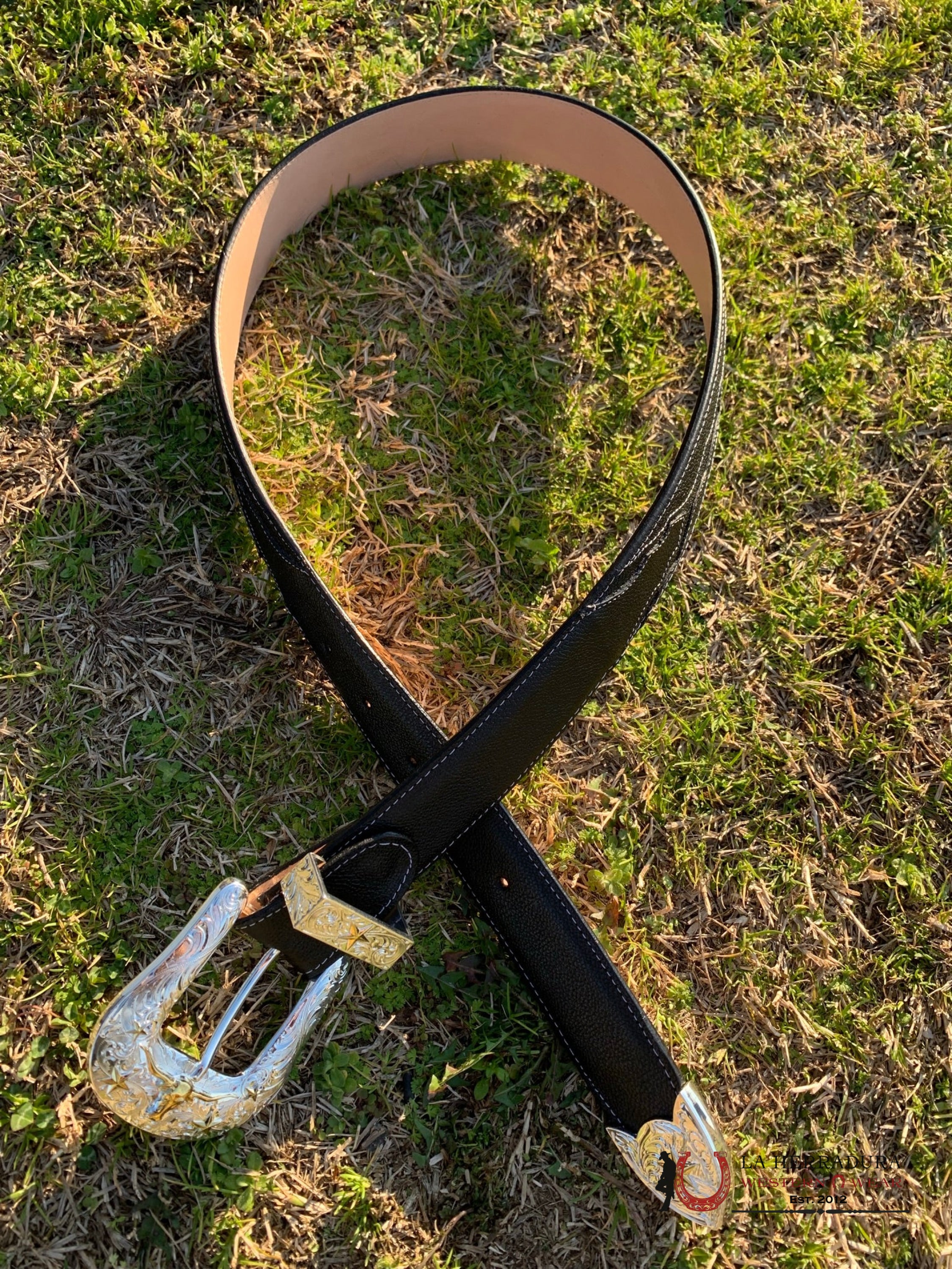 Cinturon Arango Para Hombres Negro Cinturones