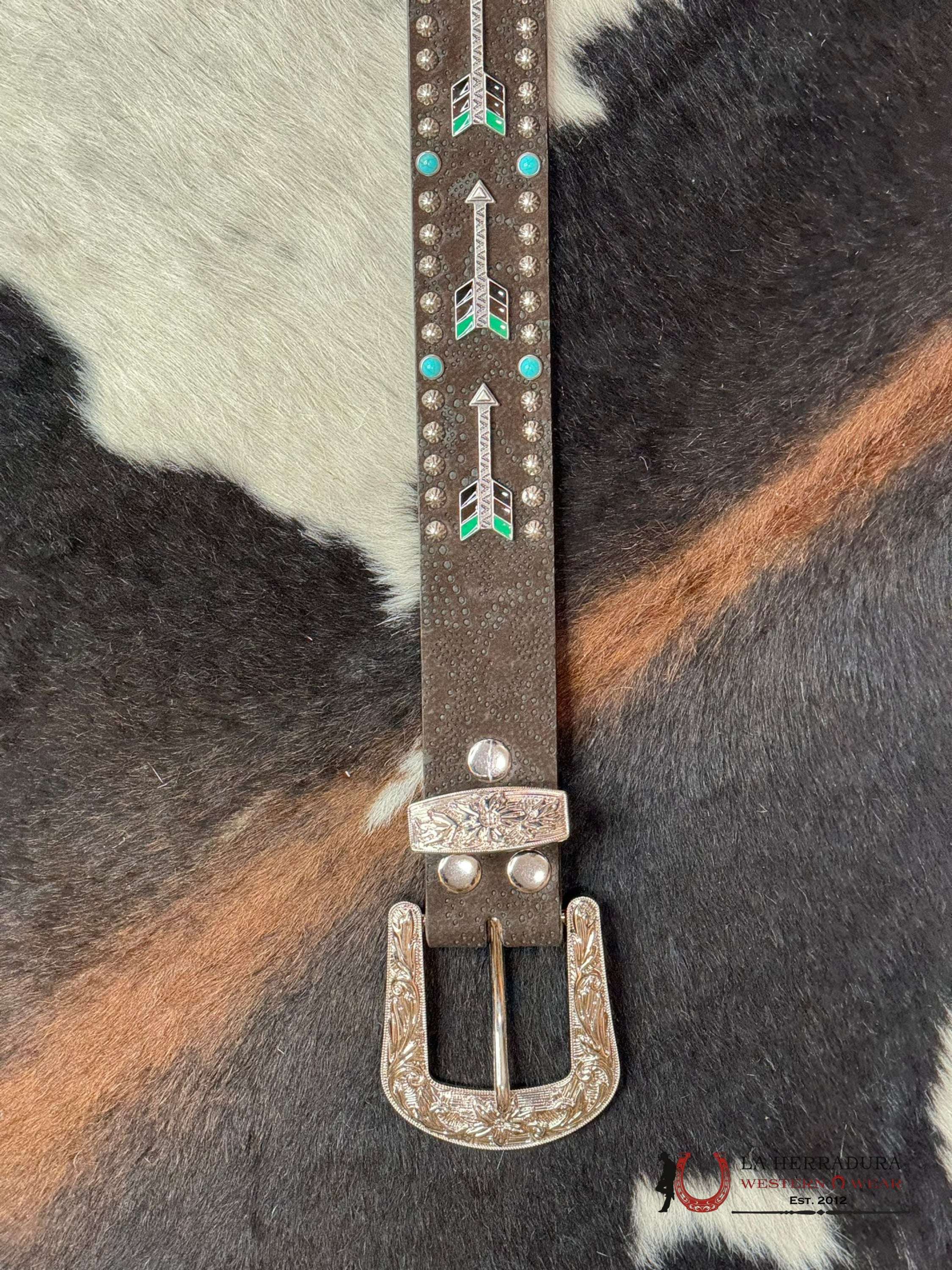 Cinturon Para Dama Angel Ranch Flechas Cinturones Mujeres
