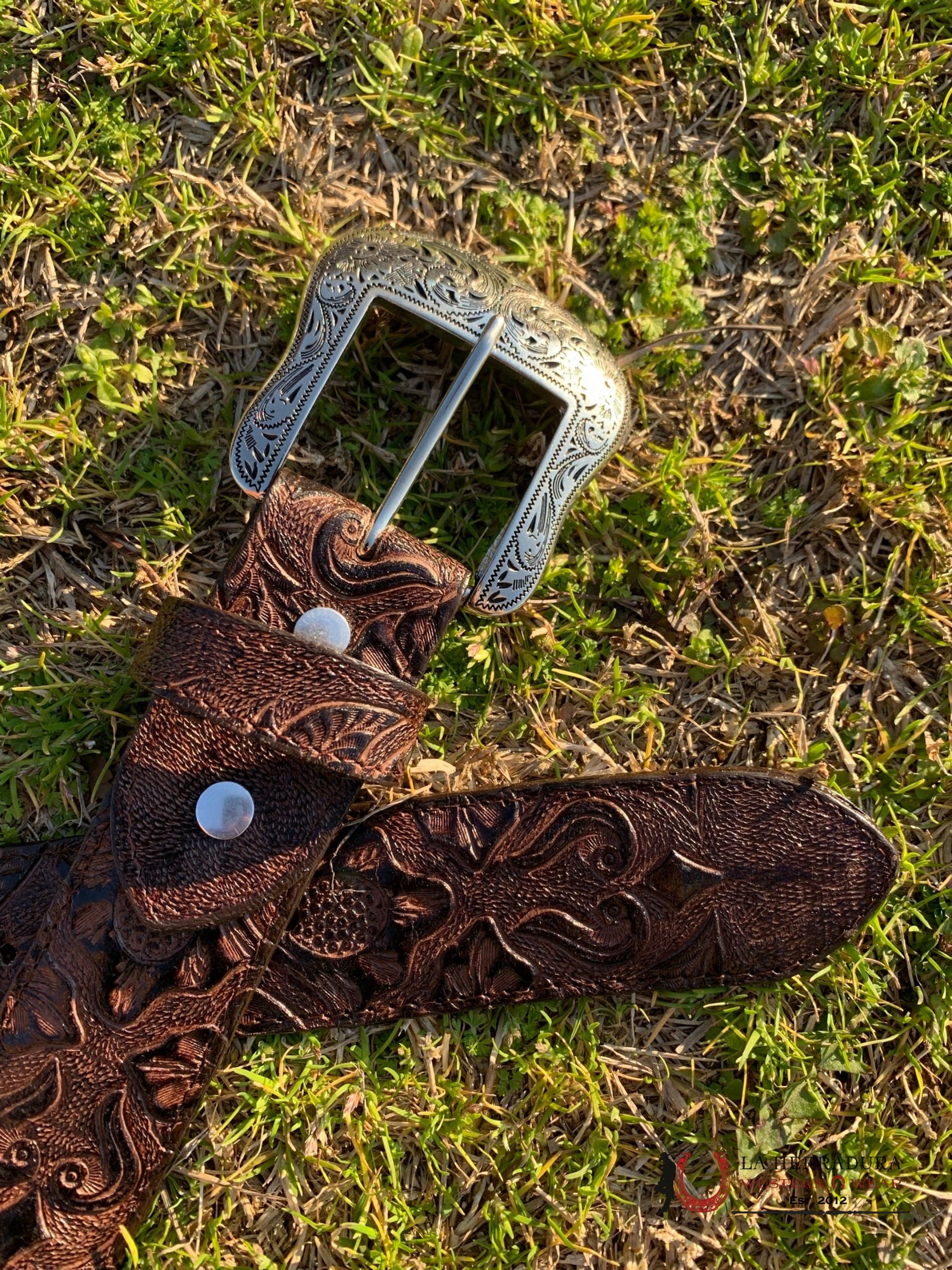 Cinturon Tanner Mark Para Hombre Sincelada Cafe Cinturones Hombres