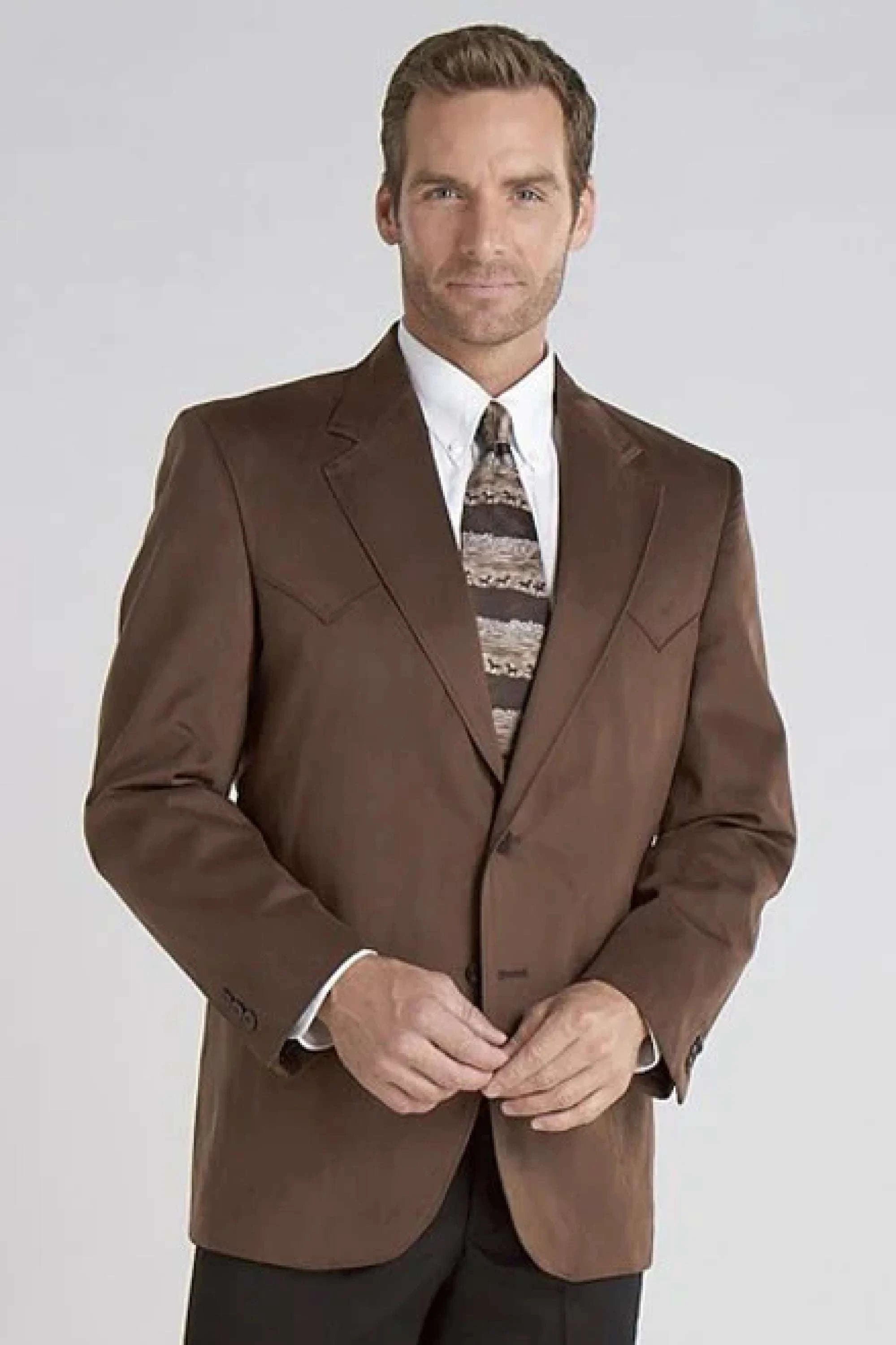 CIRCLE S BLAZER FURRY BROWN- CC4625 ROPA HOMBRES
