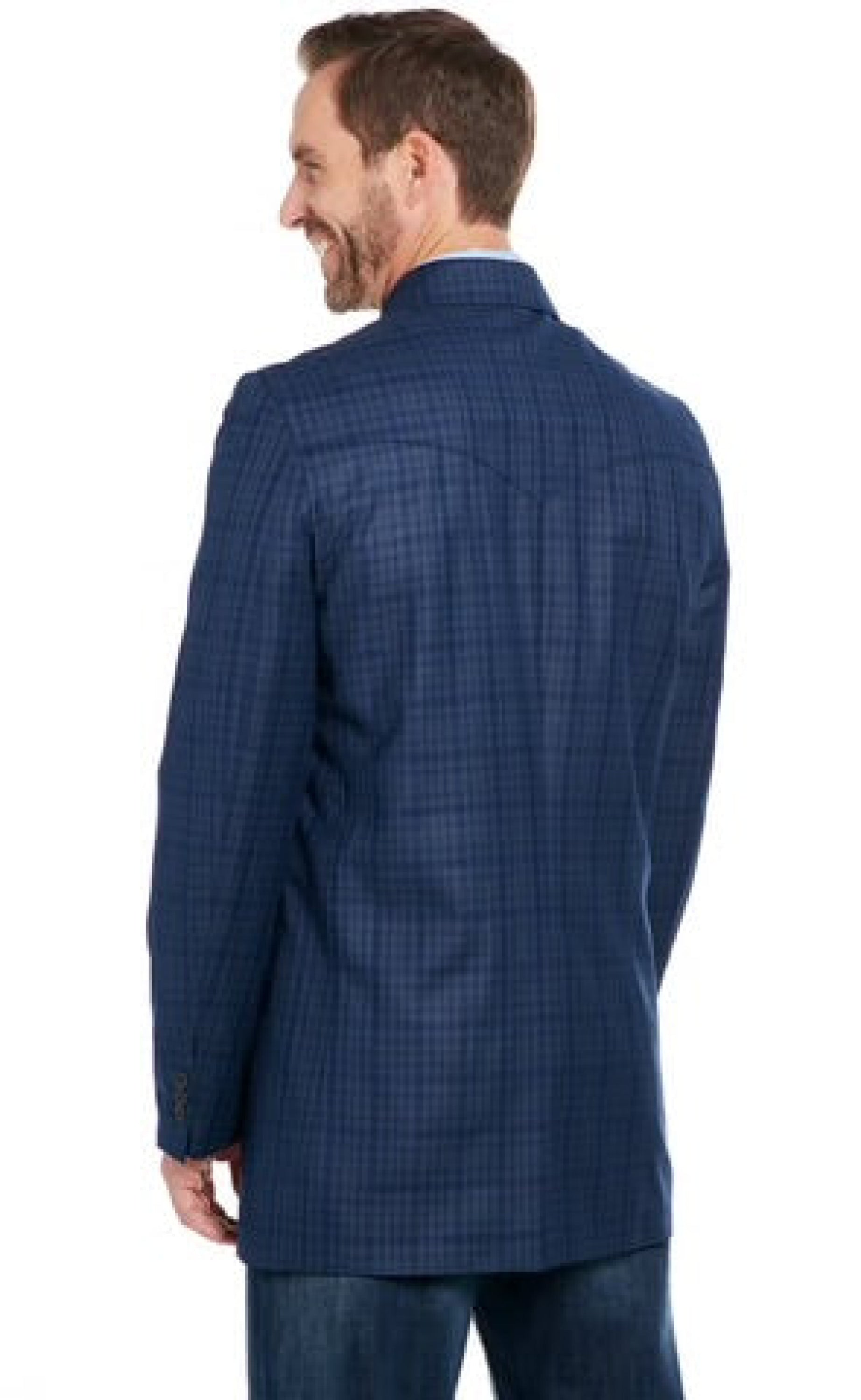 CIRCLE S BLAZER ORIGINAL HOUSTON BLUE W/ BLUE DROPLET INSIDE ROPA HOMBRES