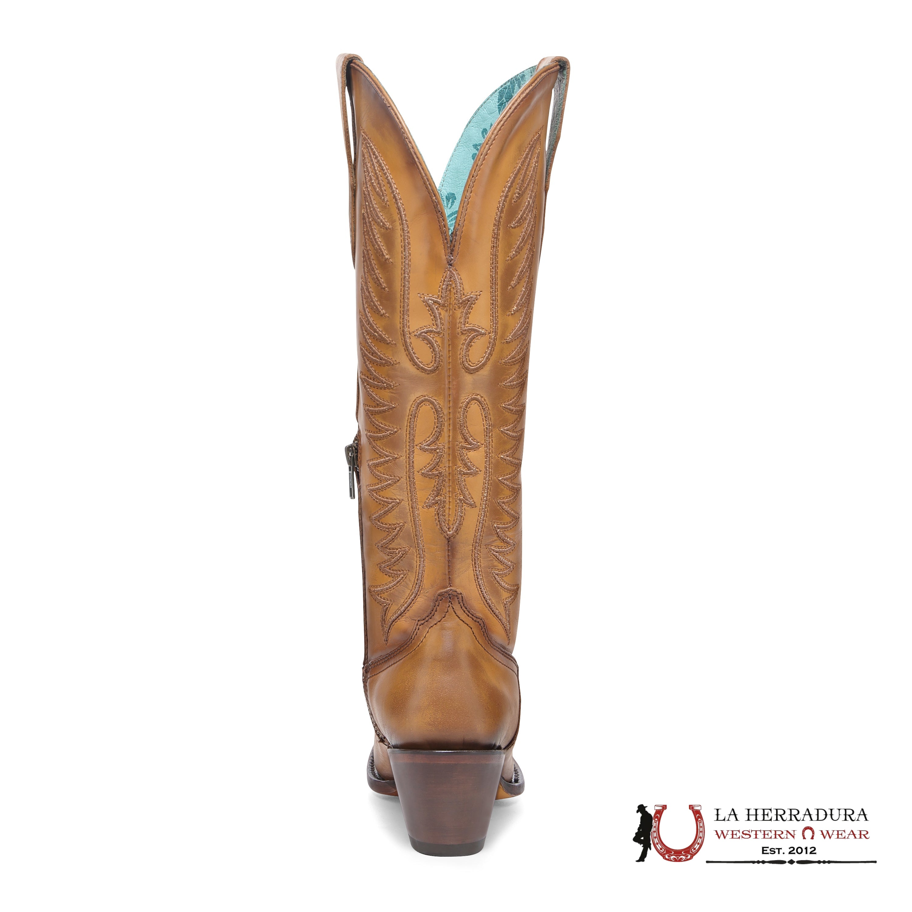 CORRAL TALL BOOT TAN EMBROIDERY J TOE A4793 BOTAS MUJERES