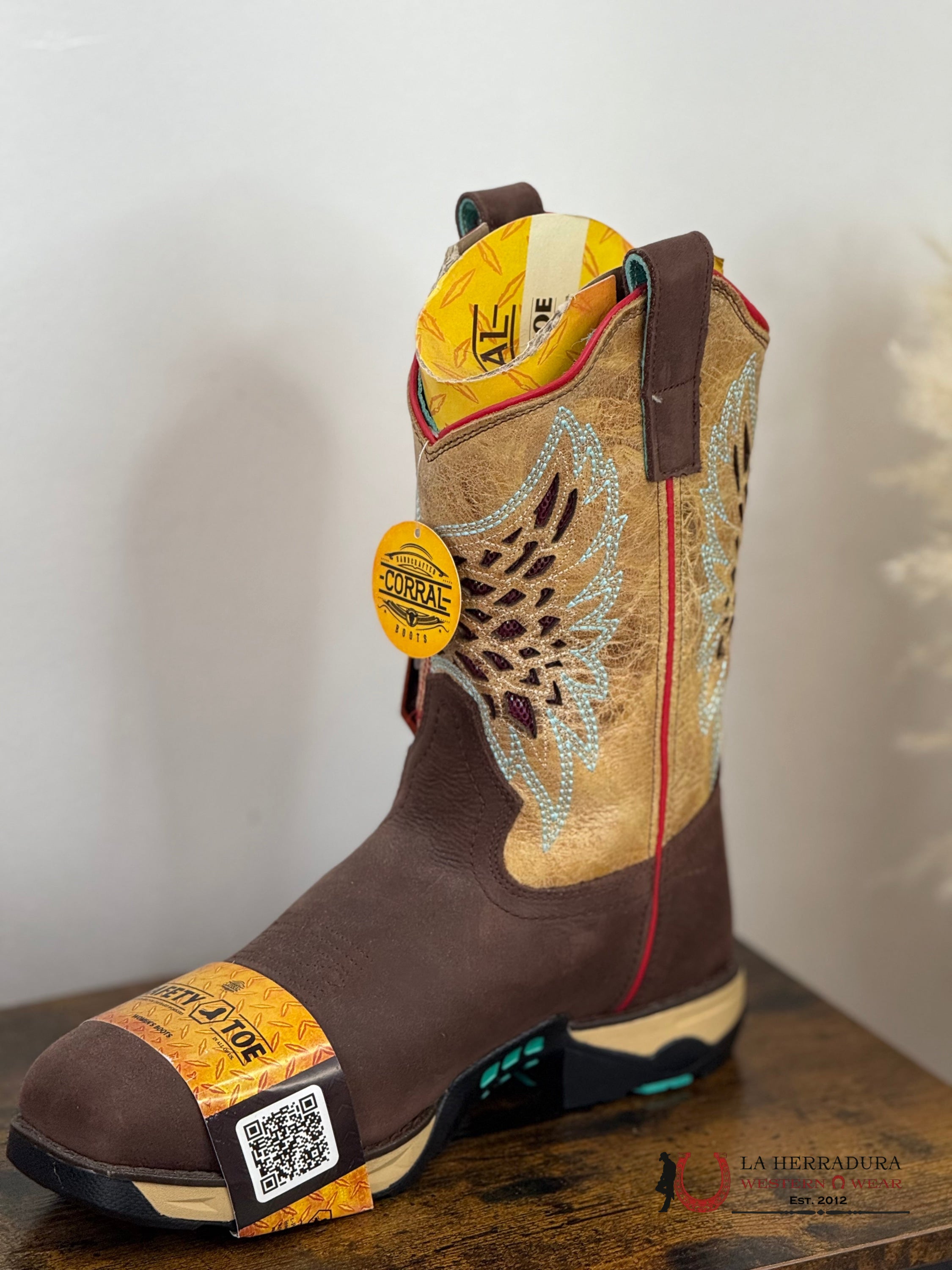 CORRAL WOMEN WORK BOOT W5009 BOTAS MUJERES