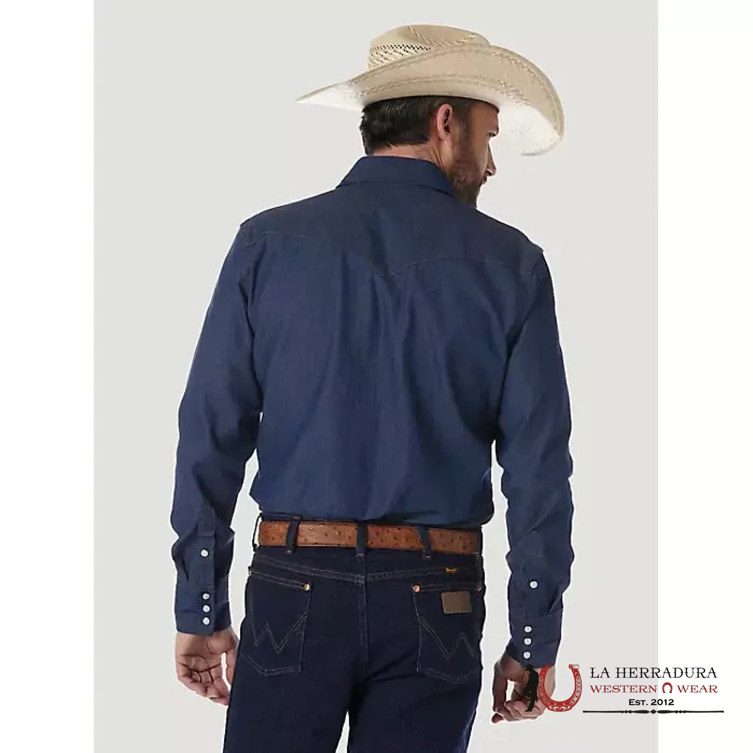 COWBOY CUT SOLID COLOR SHIRT LONG SLEEVE MS1041D ROPA HOMBRES