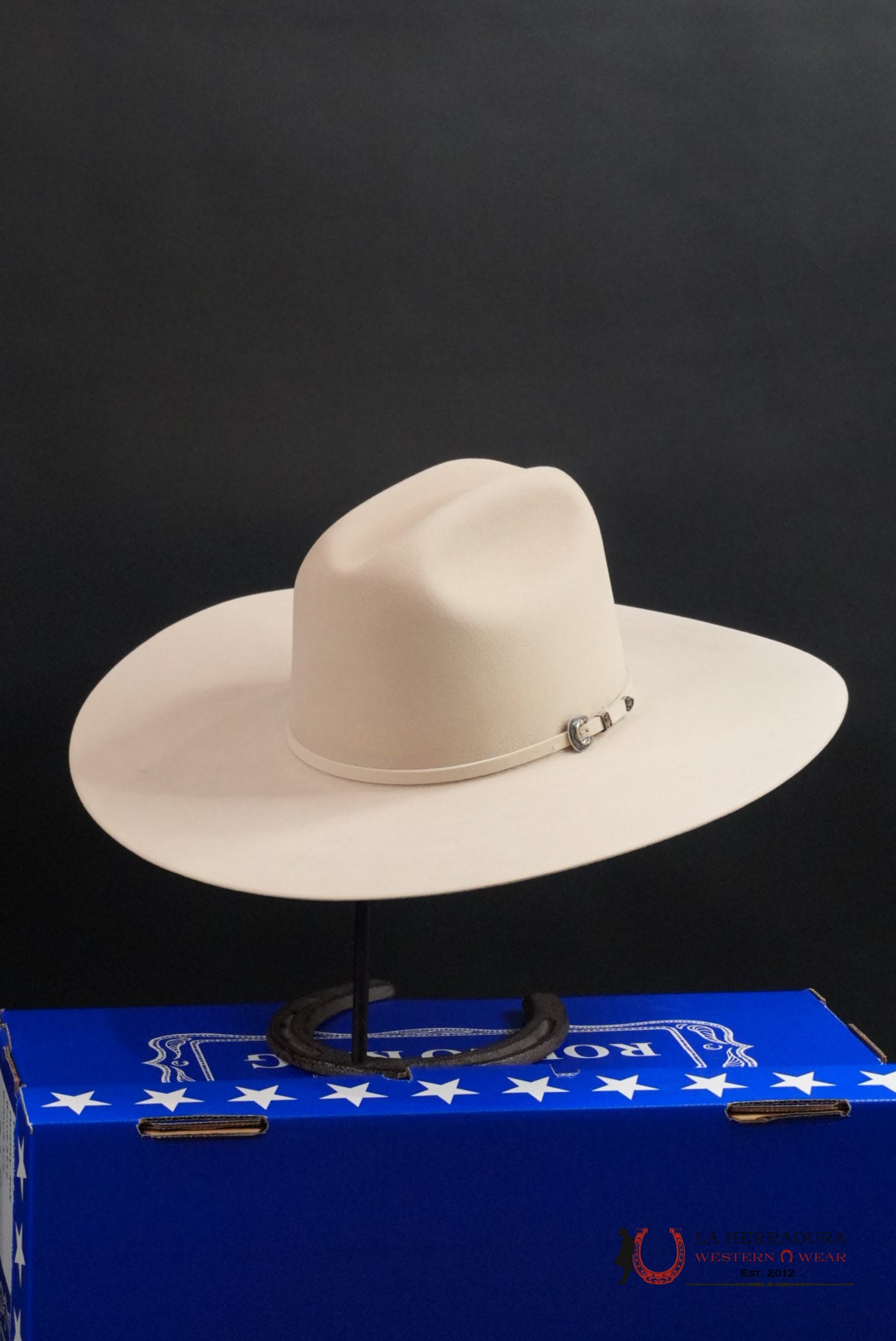 COWBOY HAT RODEO KING 100X SILVERBELLY TOP HAND MALBORO STYLE TEJANA