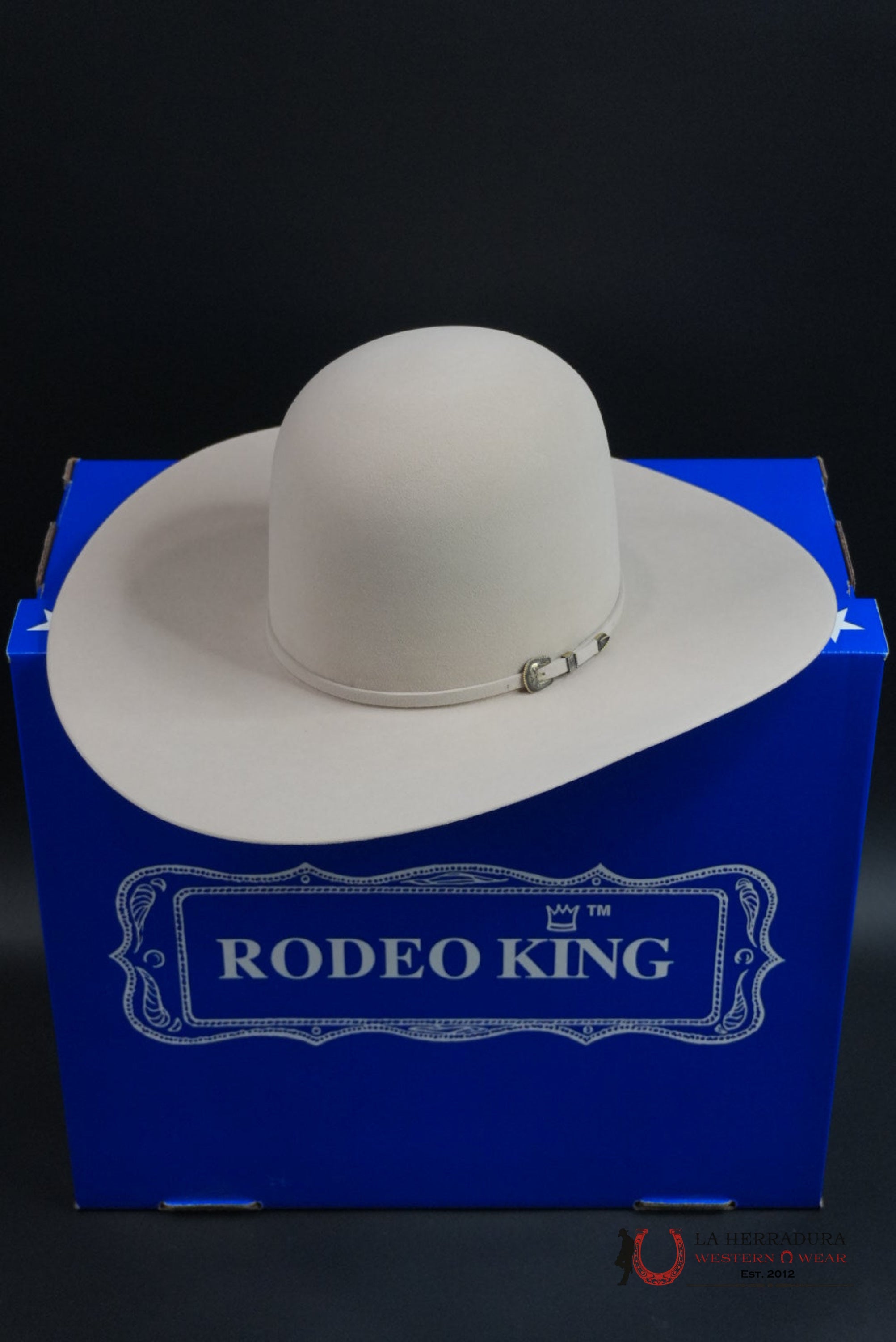 COWBOY HAT RODEO KING 60X SILVER BELLY TEJANA