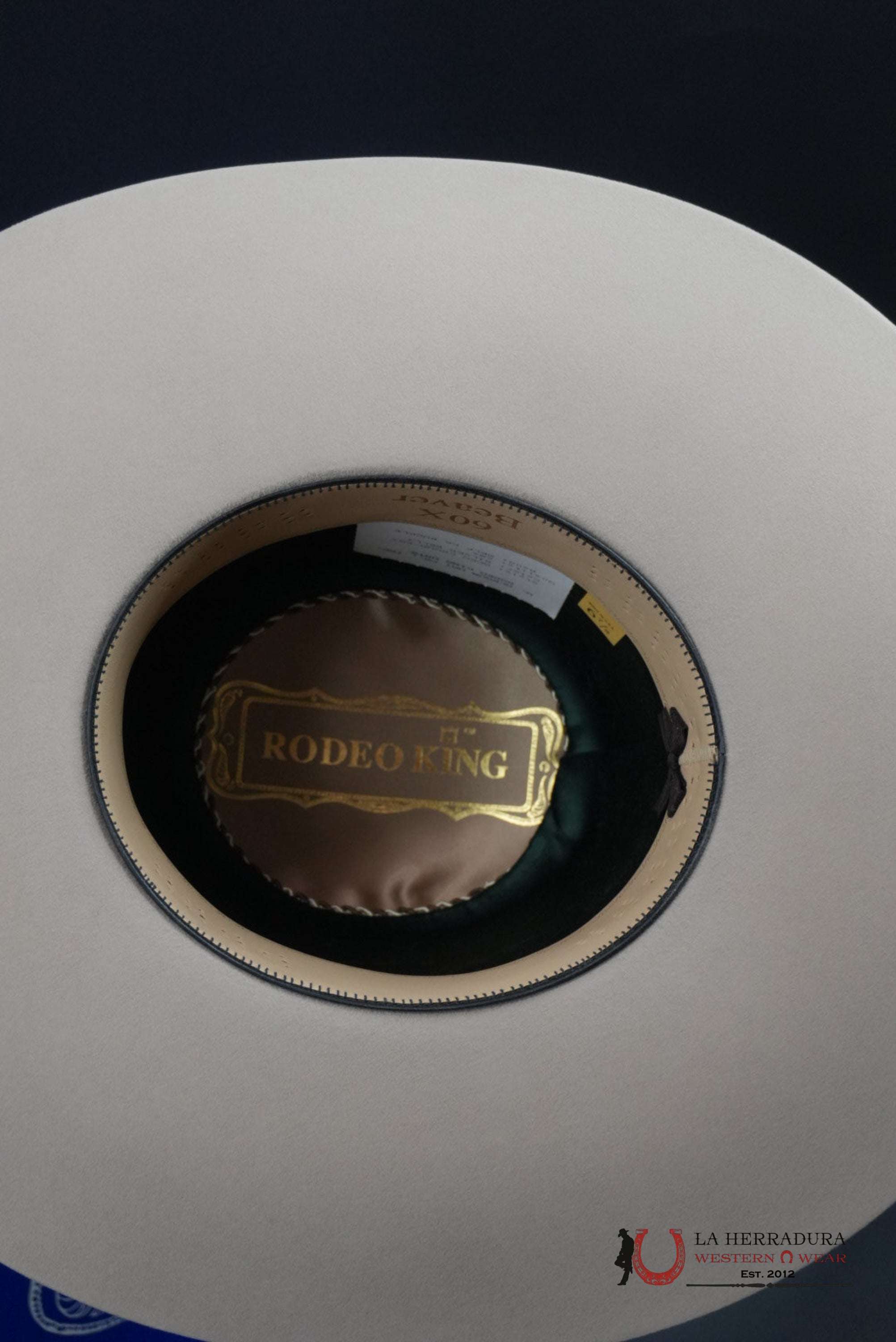 COWBOY HAT RODEO KING 60X SILVER BELLY TEJANA