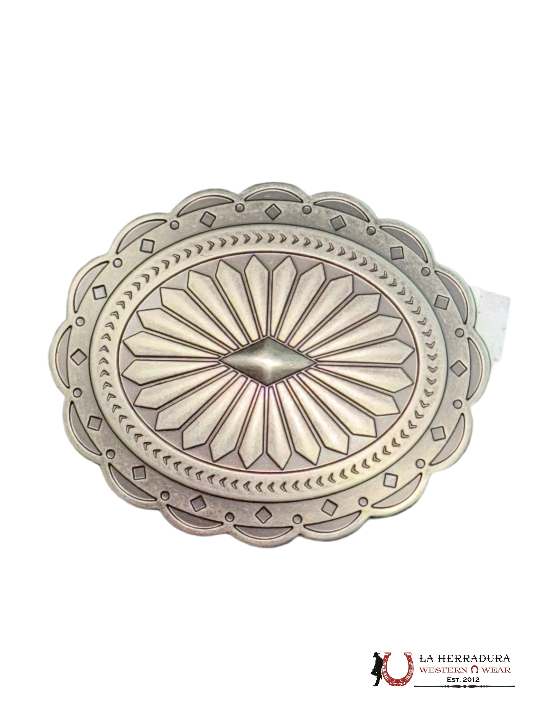 CRUMRINE WESTERN ROUND BUCKLE C10012 ACCESORIOS