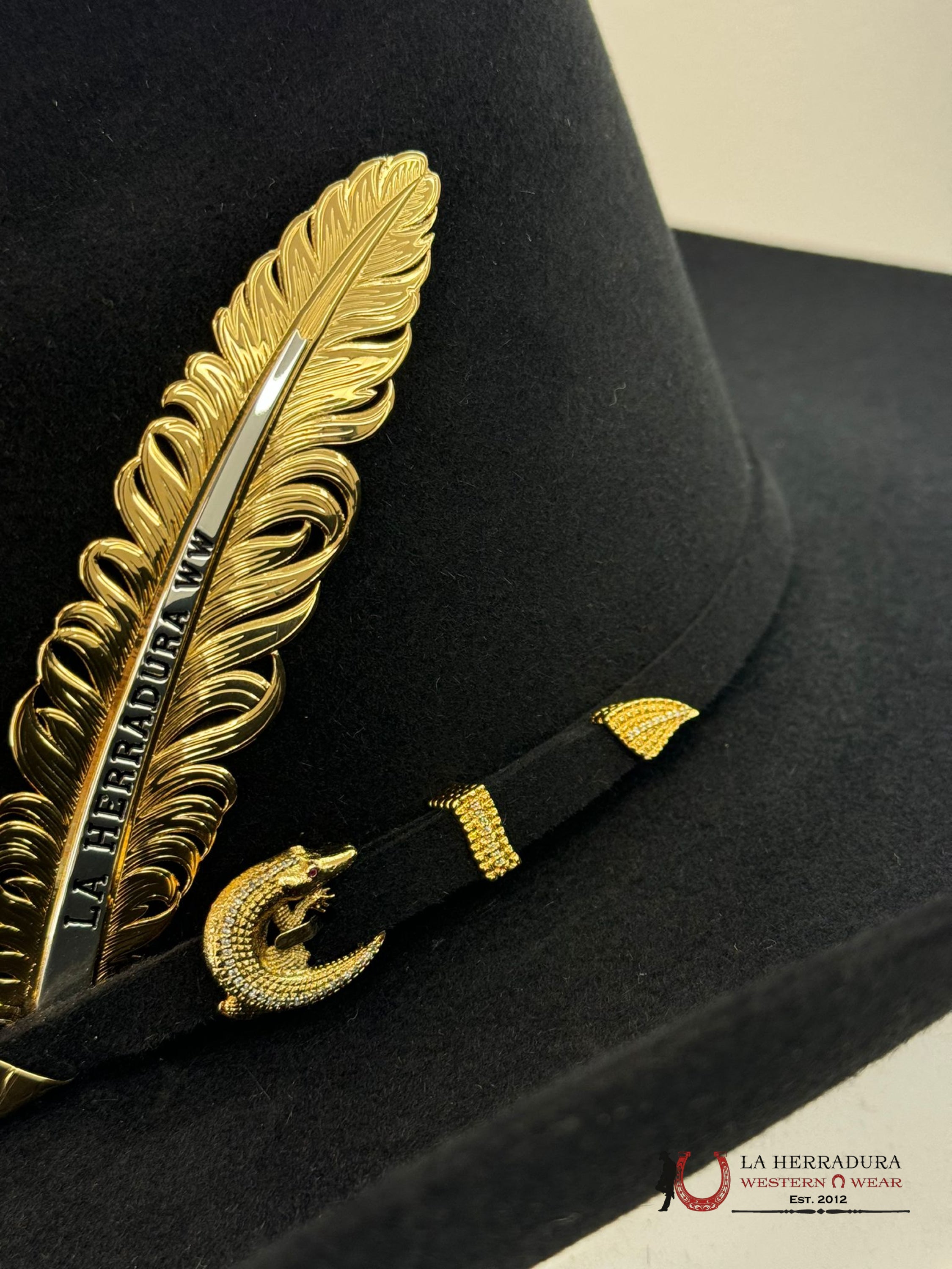 Cuadra 1000X The King Black Felt Hat Tejana