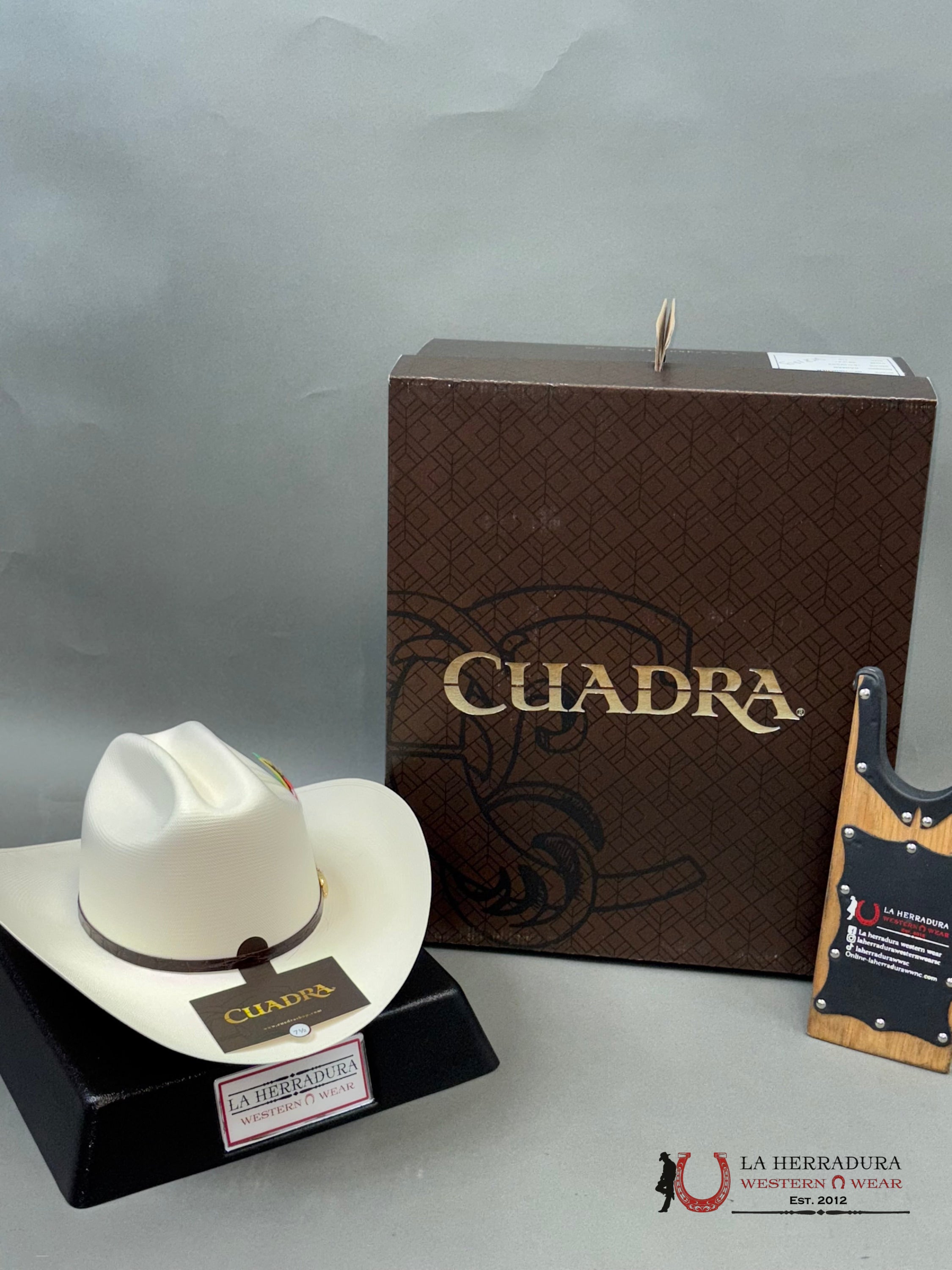 Cuadra 1000X The King Straw Hat Tejana