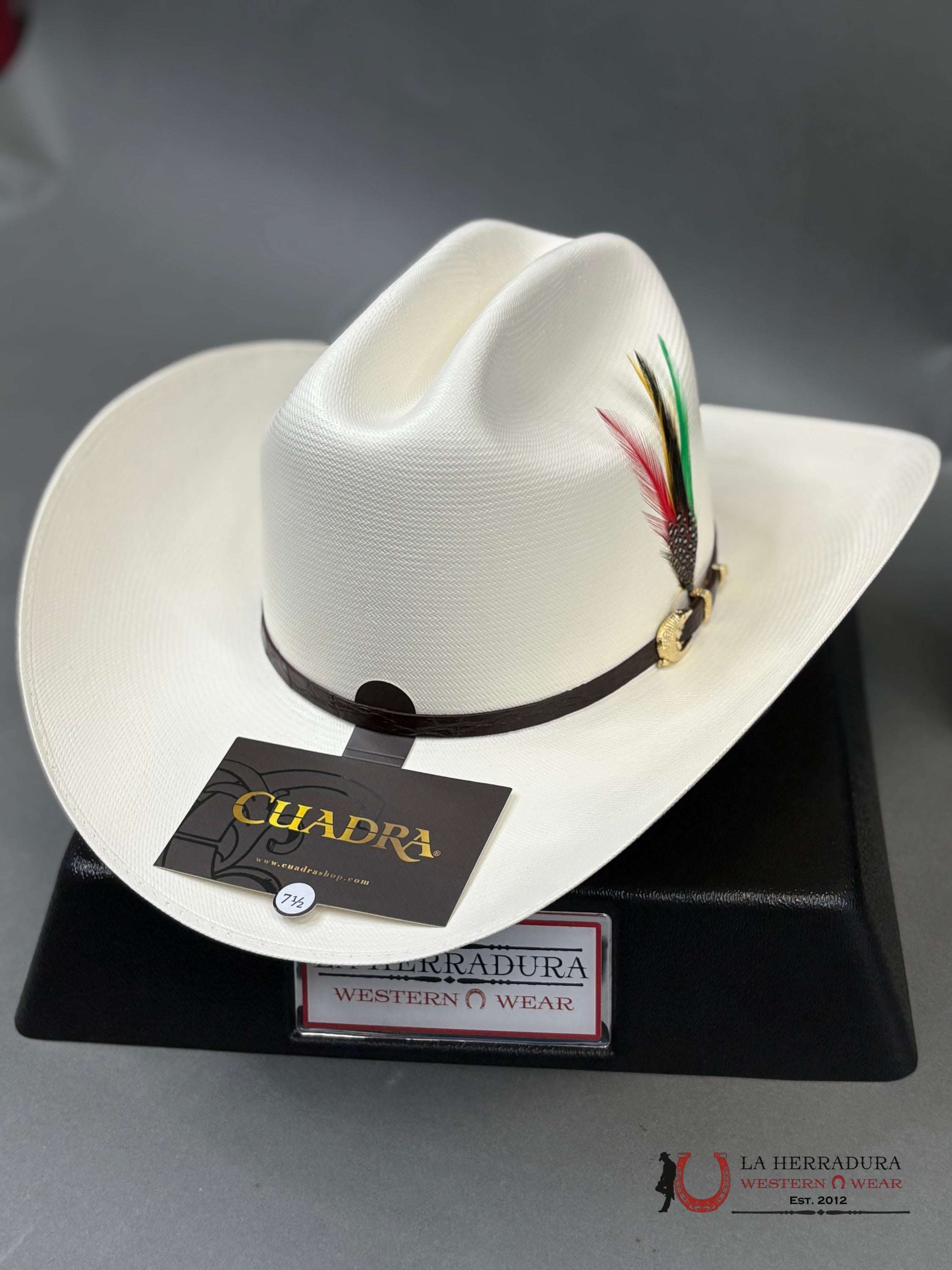 Cuadra 1000X The King Straw Hat Tejana