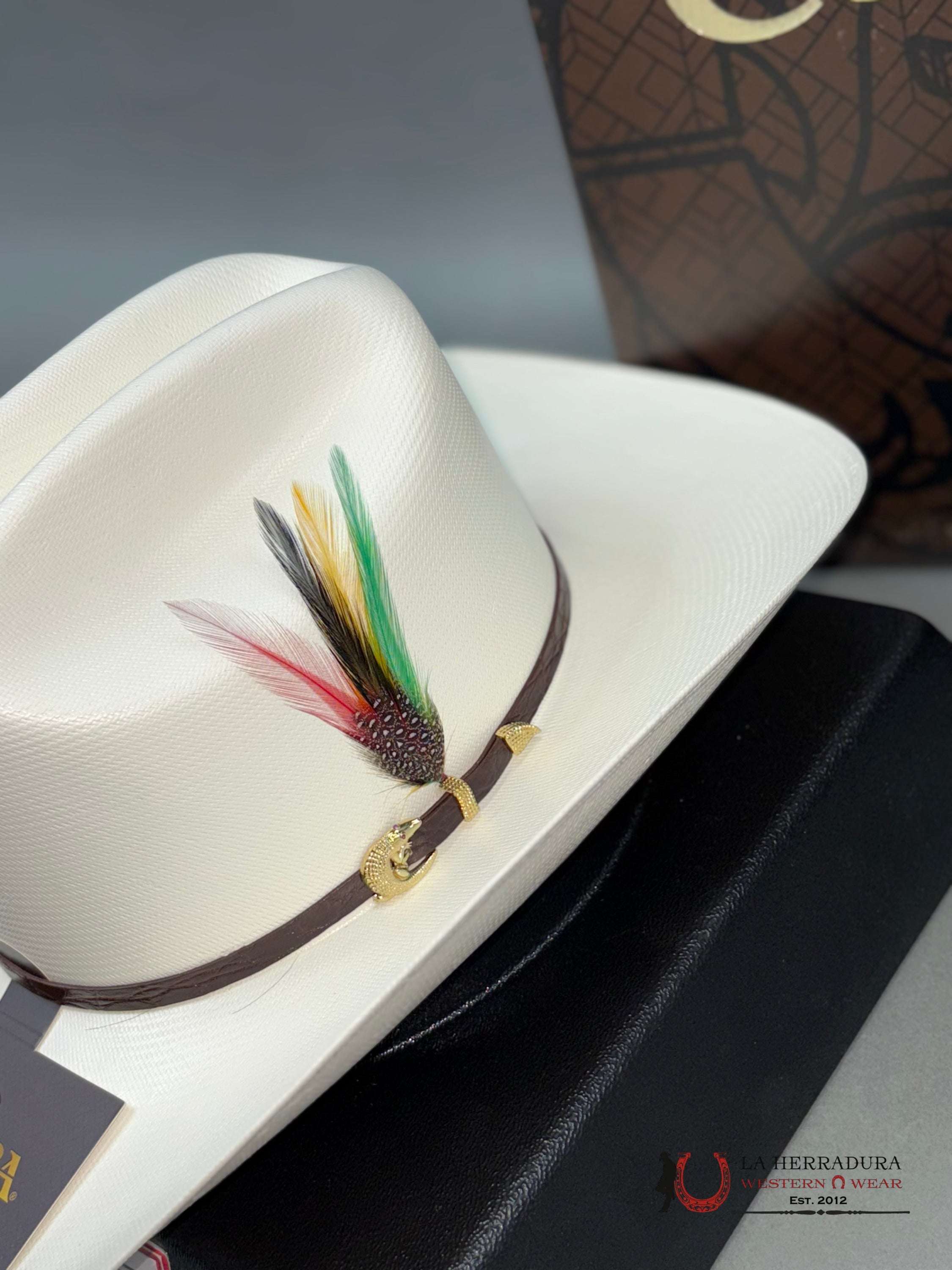 Cuadra 1000X The King Straw Hat Tejana