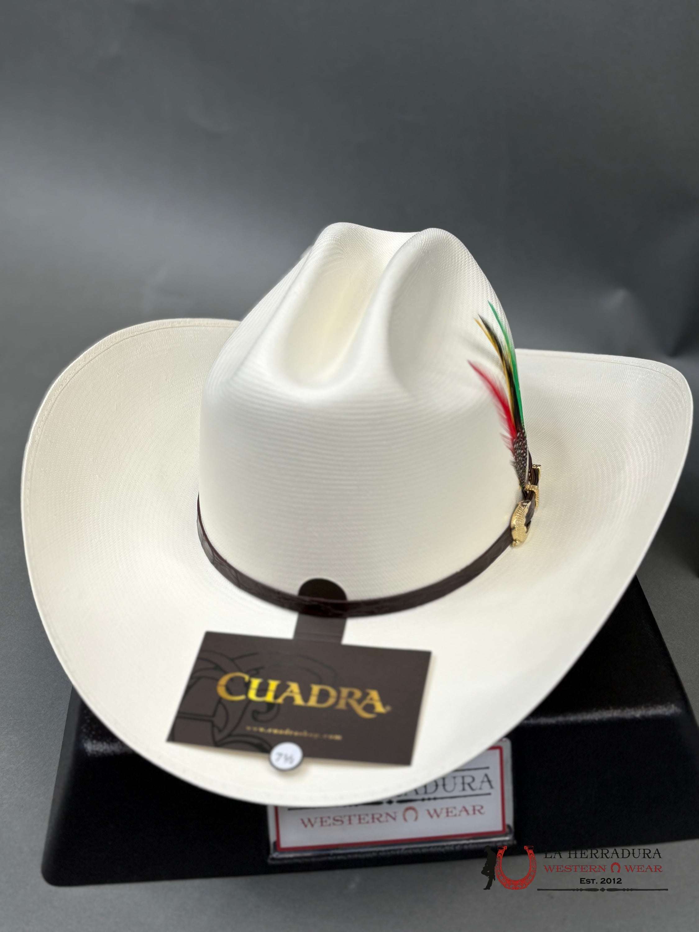 Cuadra 1000X The King Straw Hat Tejana