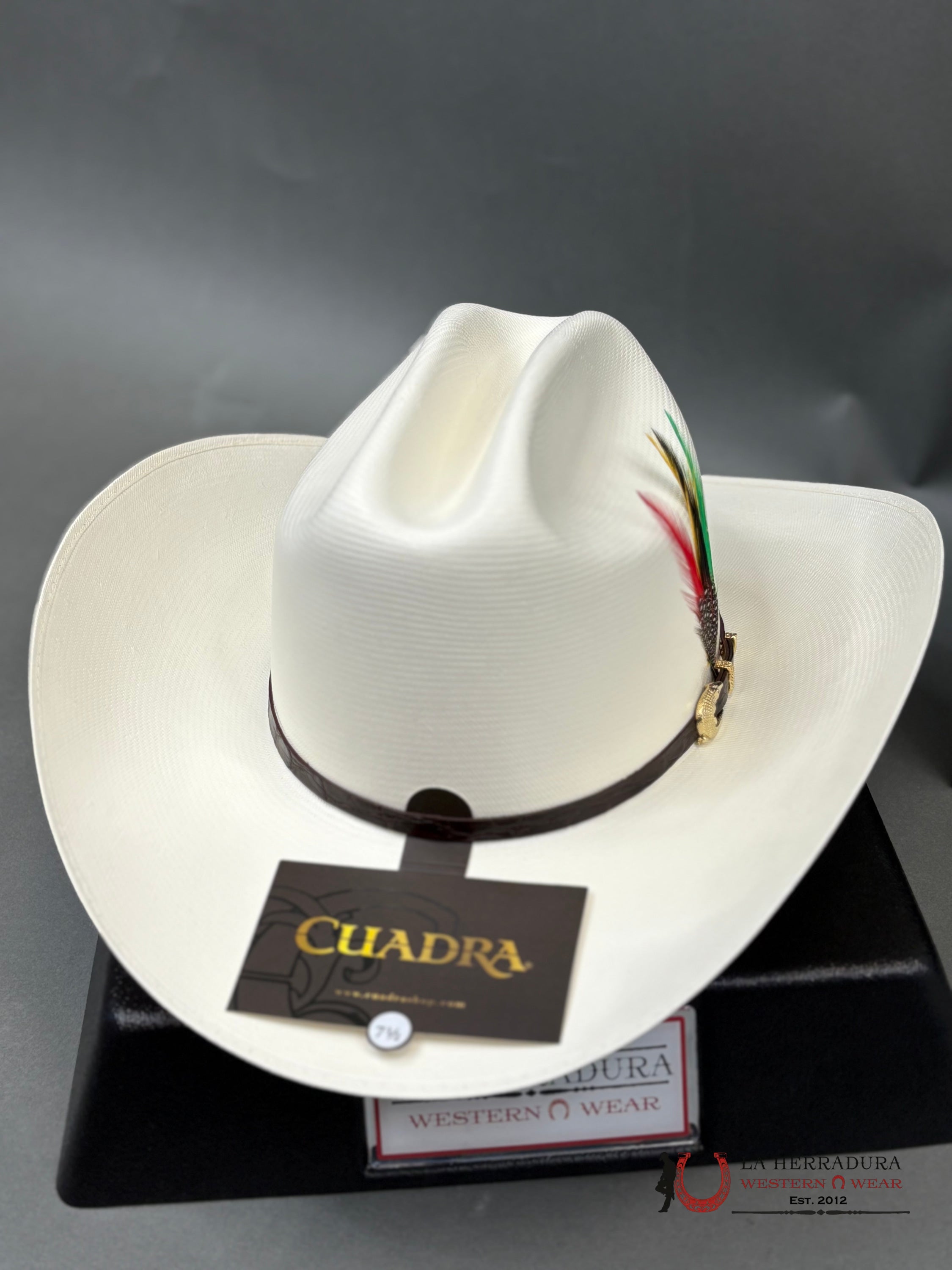 Cuadra 1000X The King Straw Hat Tejana