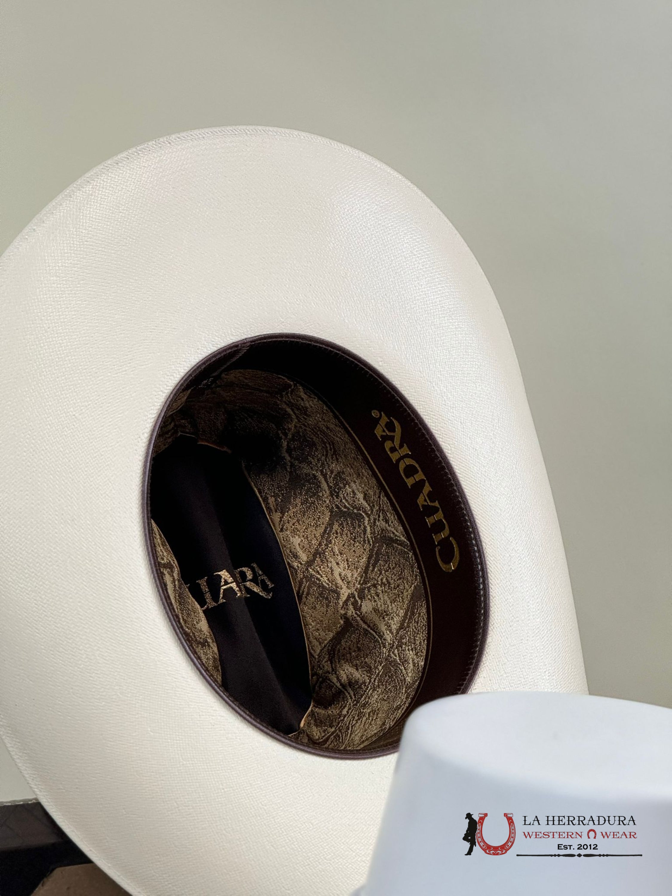 Cuadra 200X Fish Ivory Straw Hat Tejana