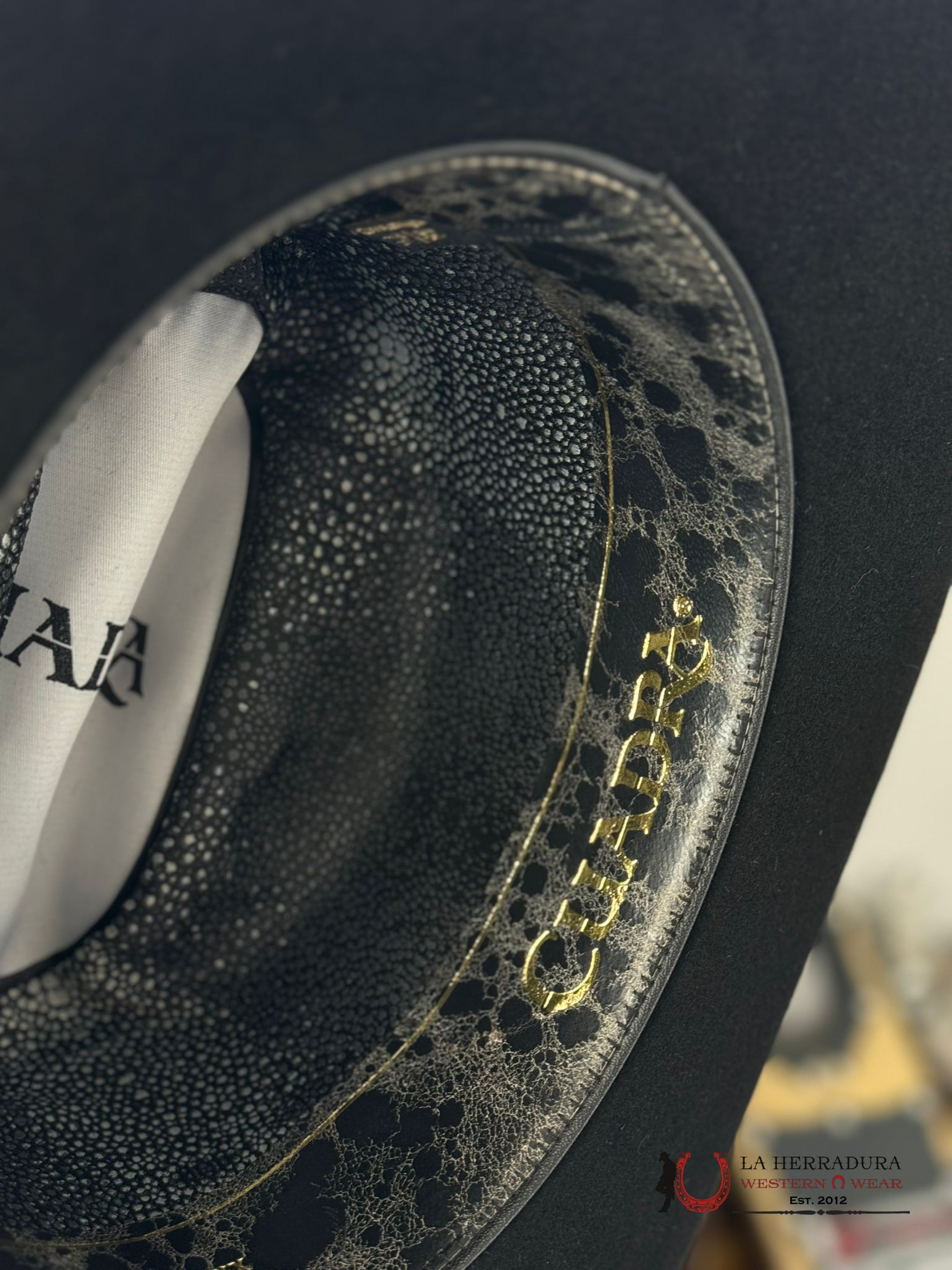 Cuadra 30X Stingray Black Felt Hat Tejana