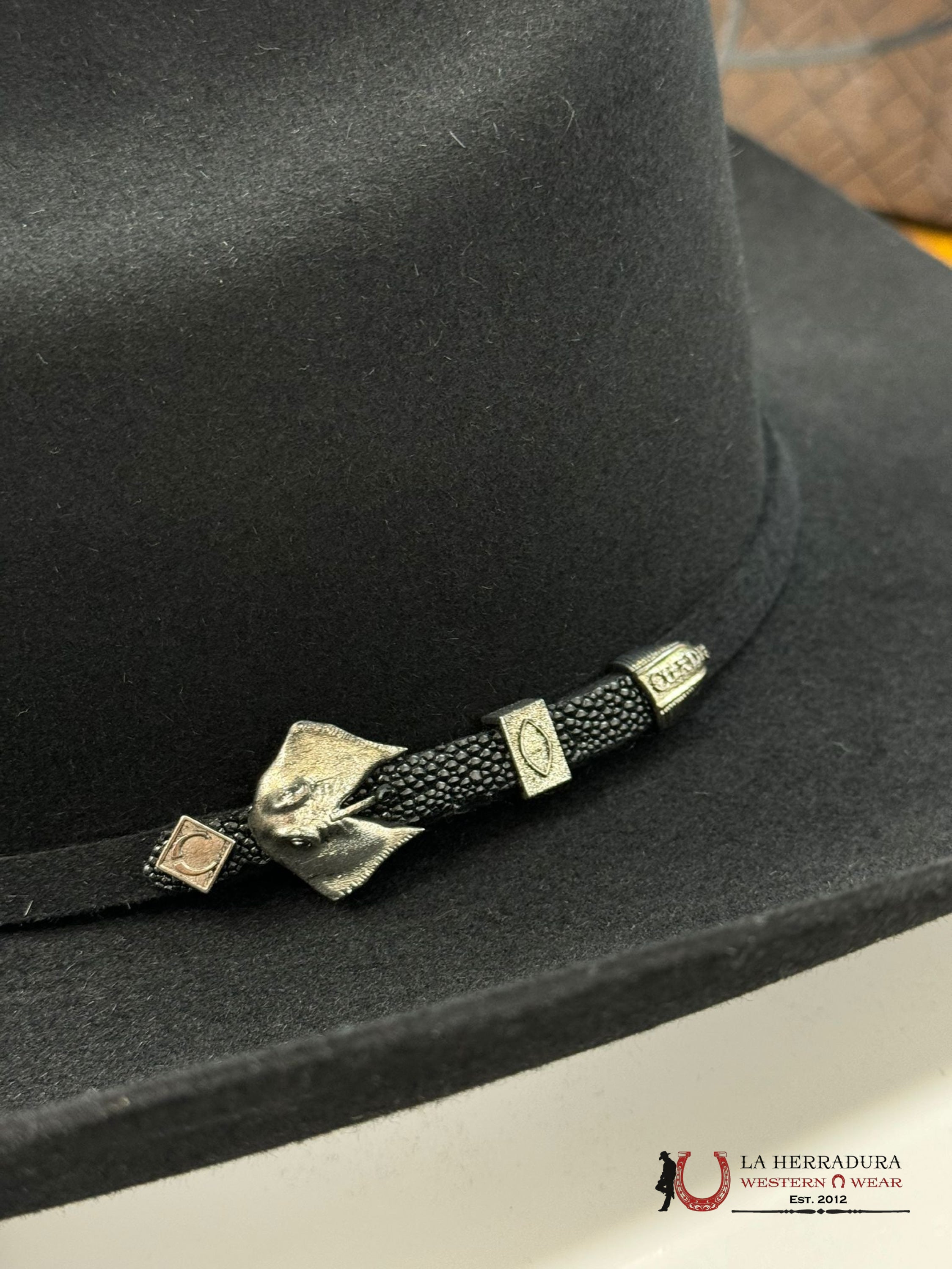 Cuadra 30X Stingray Black Felt Hat Tejana