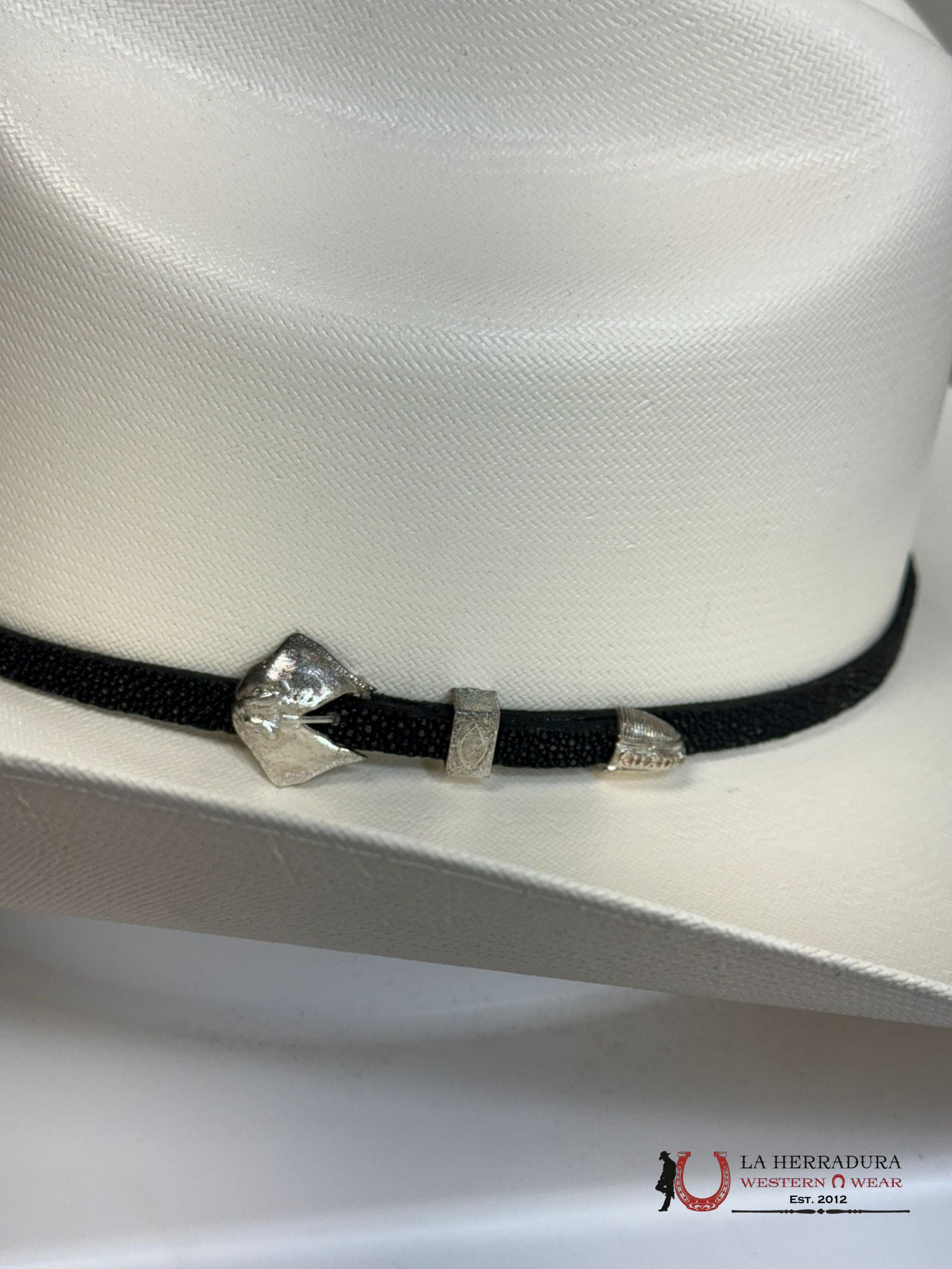 Cuadra 500X Stingray Ivory Straw Hat Tejana