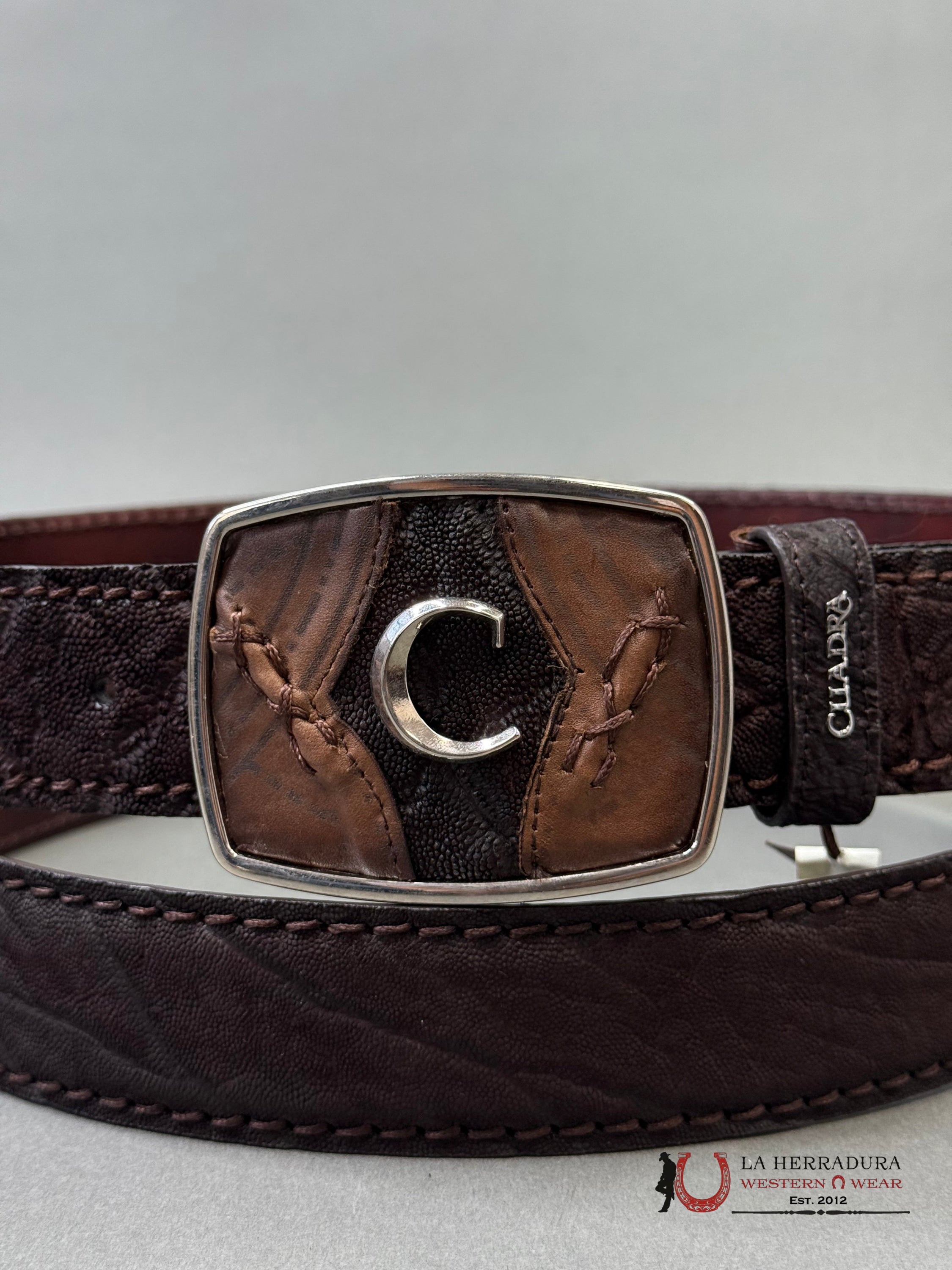 CUADRA BELT ELEPHANT BROWN CAFE CASTAÑO CINTURONES HOMBRES