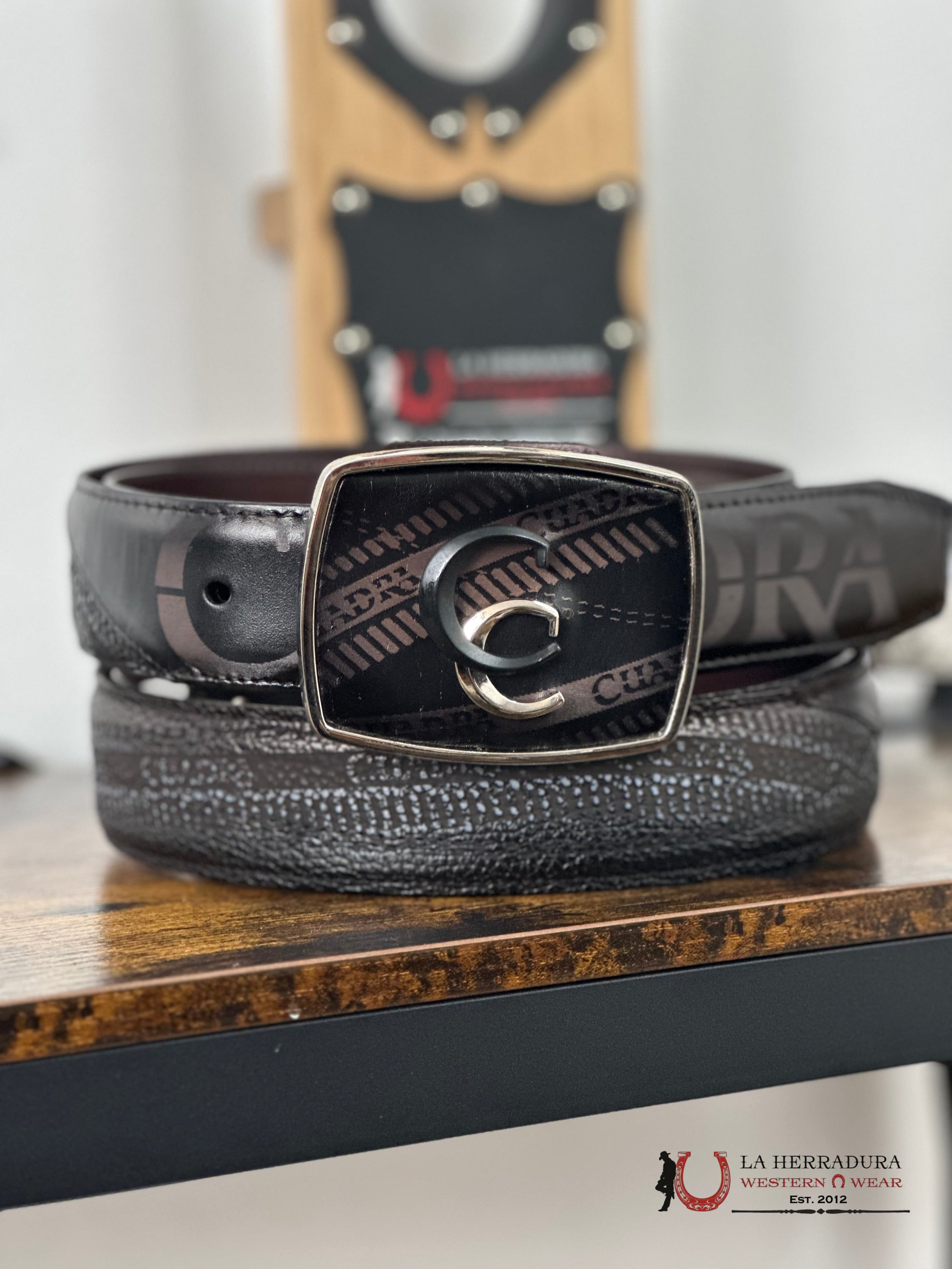 Cuadra Belt Res Anna Grey Cinturones Hombres