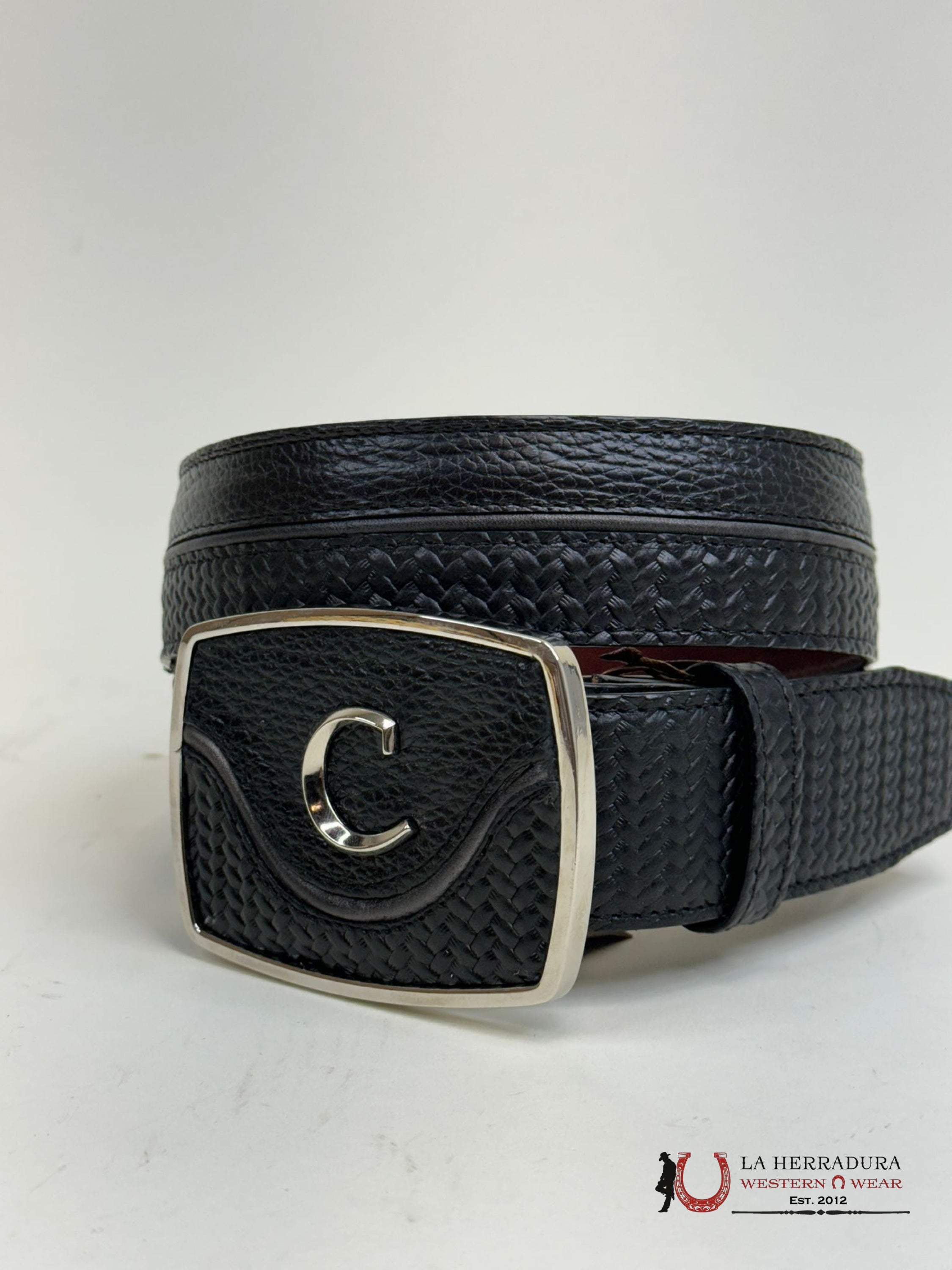 Cuadra Belt Santana Black Cinturones Hombres