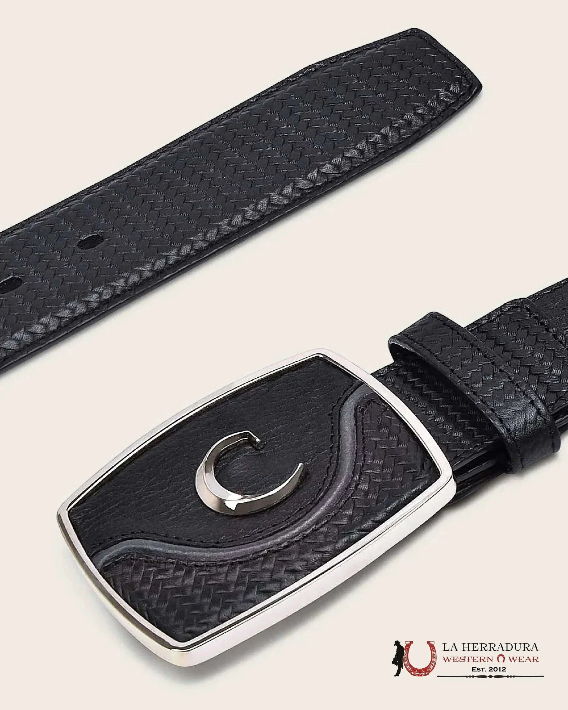 CUADRA BELT SANTANA BLACK CINTURONES HOMBRES