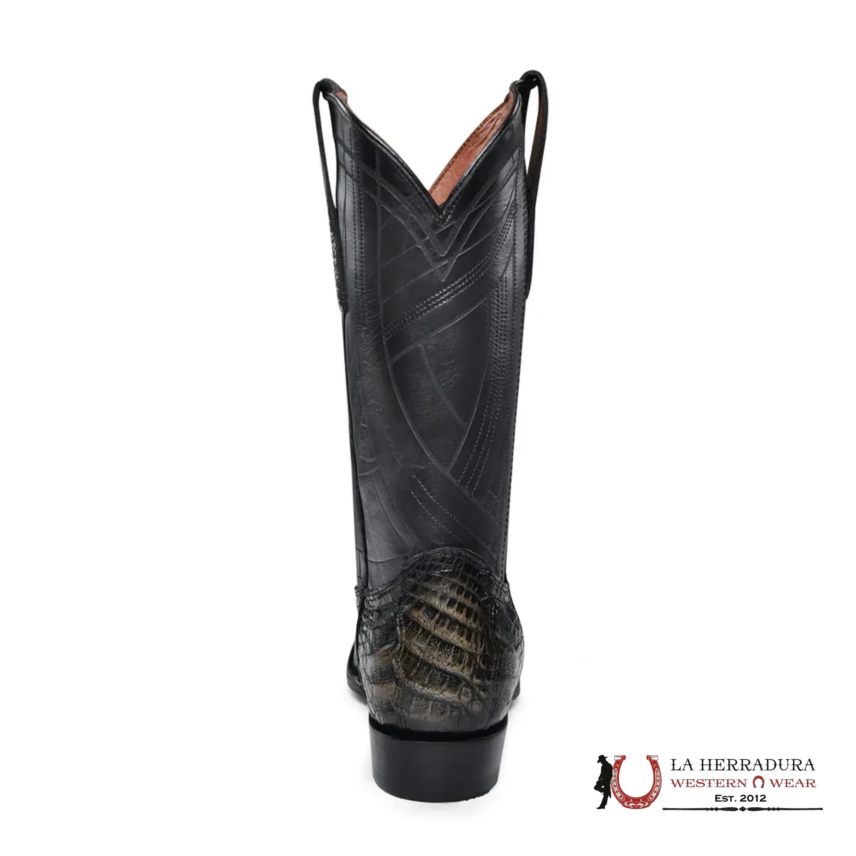 CUADRA BOOT FUSCUS LOMO BELLY ATLANTIC BLACK SAND SNIP TOE CU842 BOTAS HOMBRES