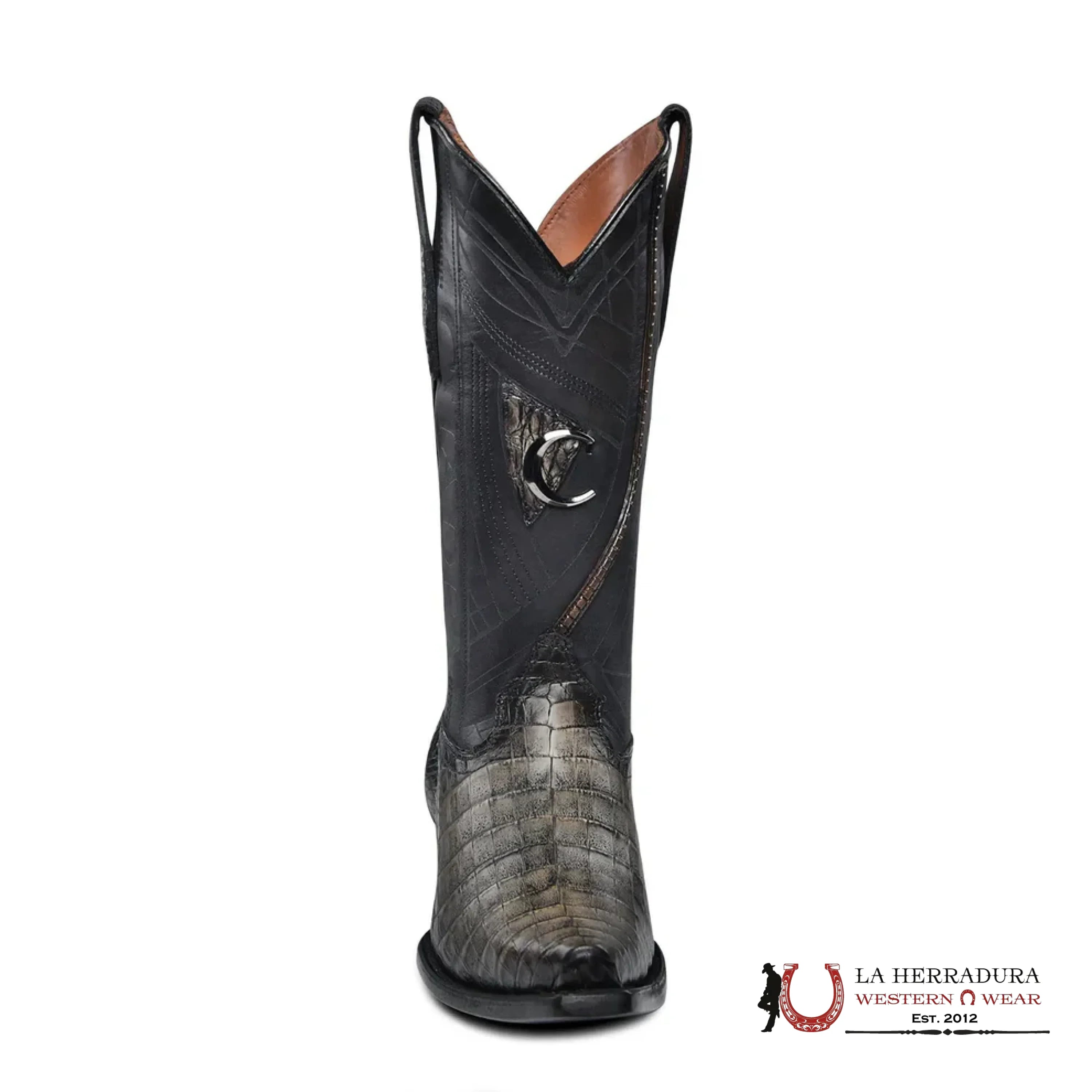 CUADRA BOOT FUSCUS LOMO BELLY ATLANTIC BLACK SAND SNIP TOE CU842 BOTAS HOMBRES