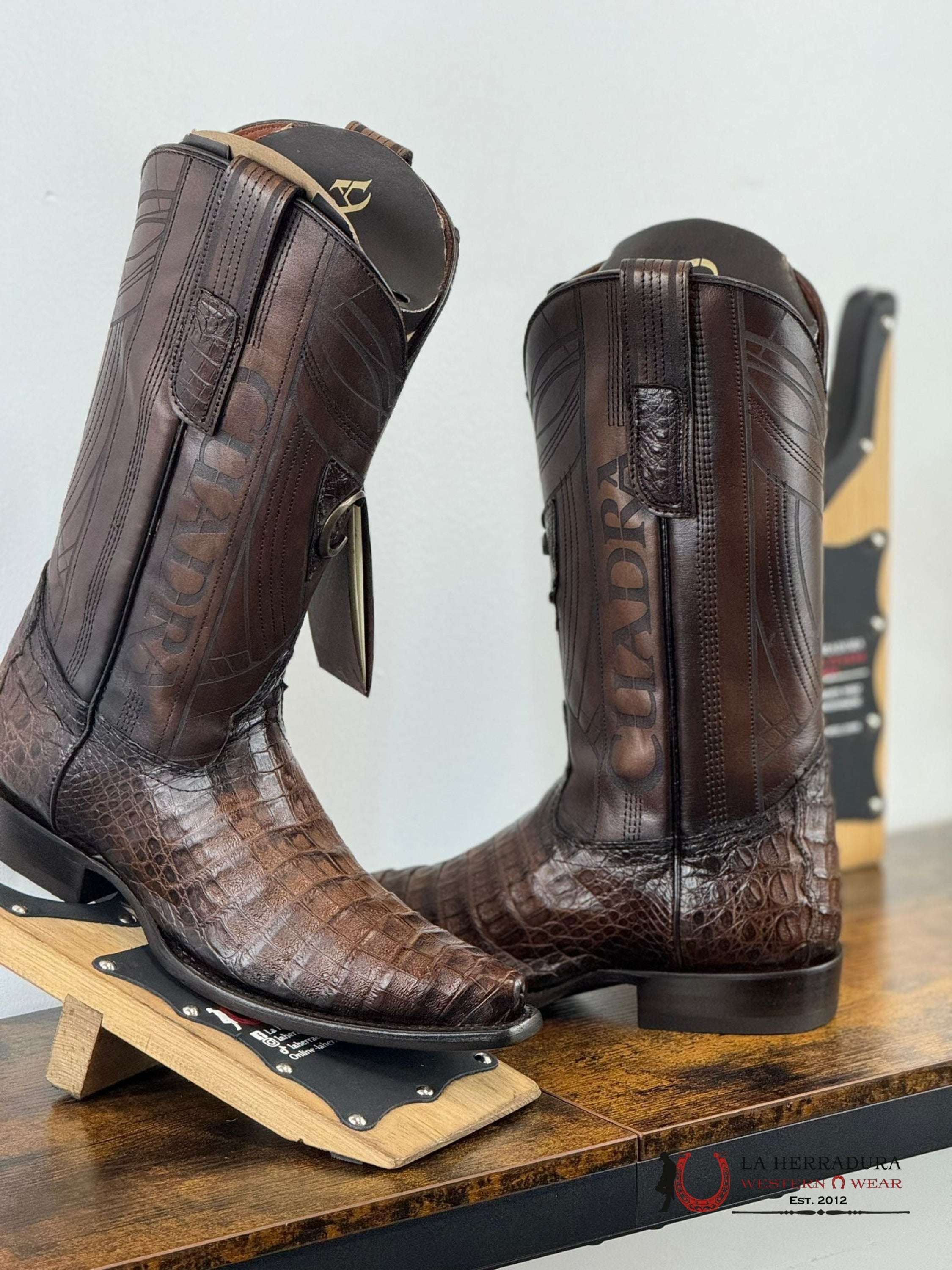 Cuadra Boot Fuscus Lomo Belly Atlantic Straw Point Toe Cu843 Botas Hombres