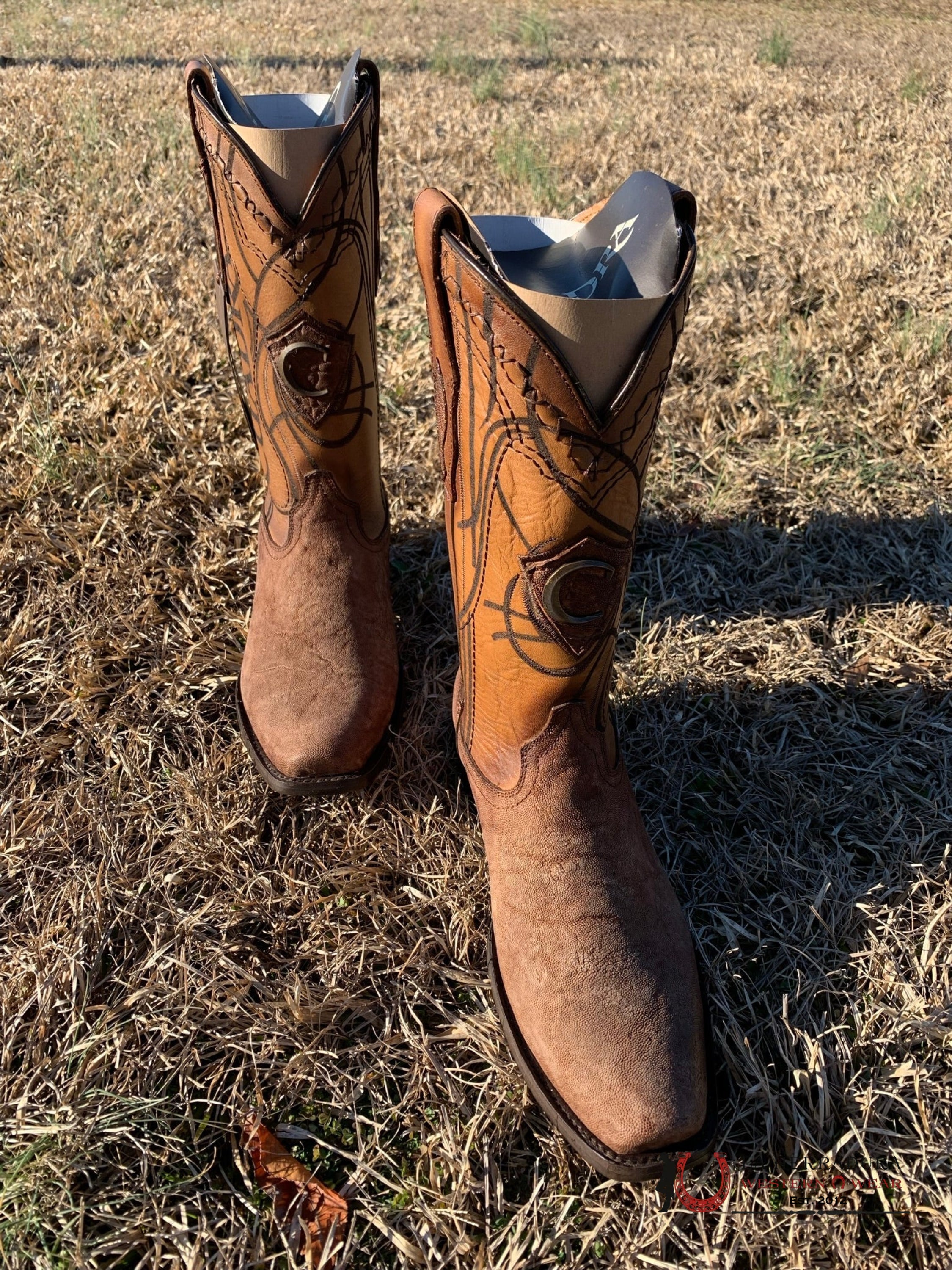 Cuadra Boots Elephant Arena Semi Square Toe 7.5 Usa (México 26.5) / Botas Hombres