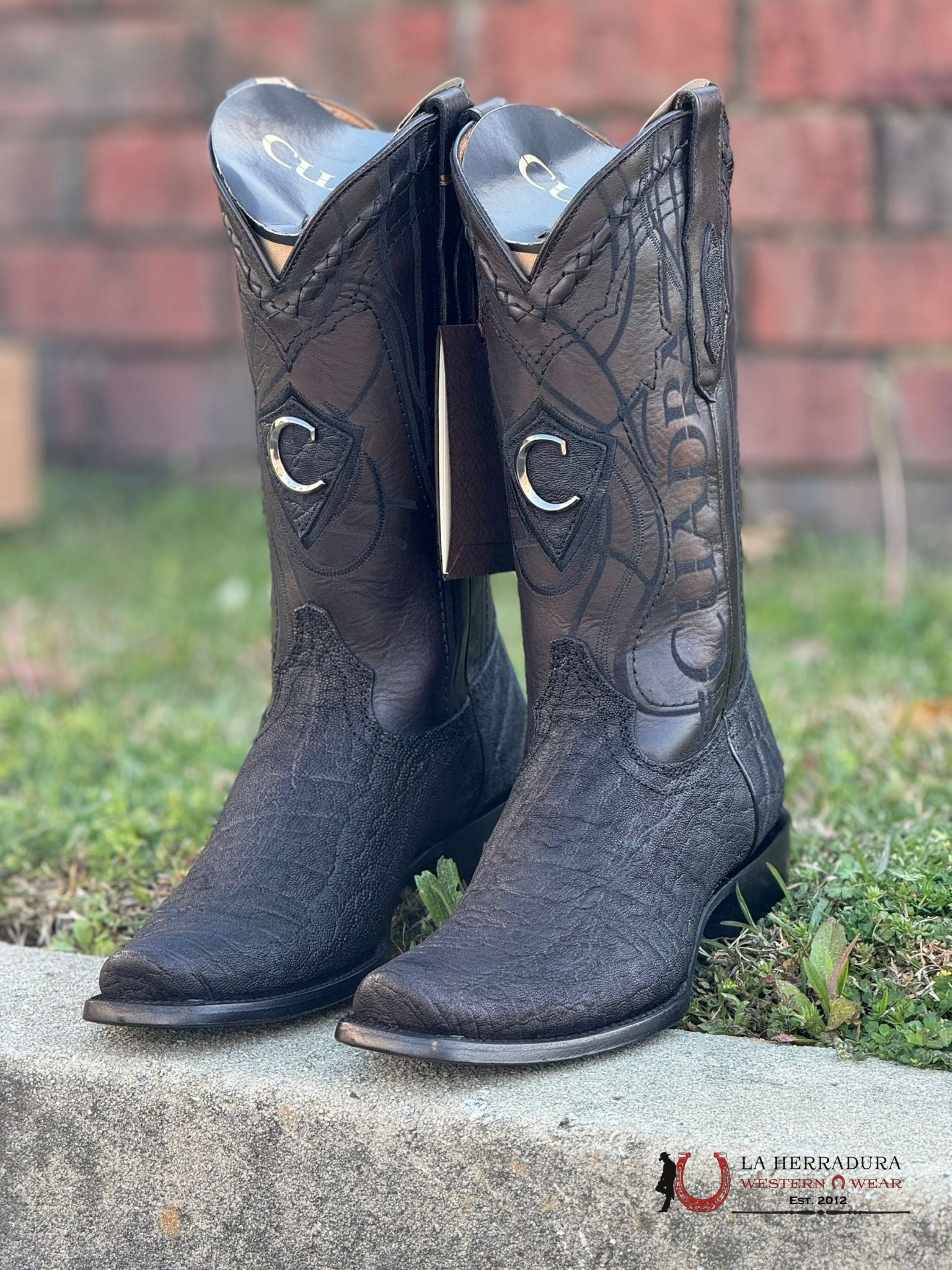 Cuadra Boots Elephant Black Elefante Botas Hombres