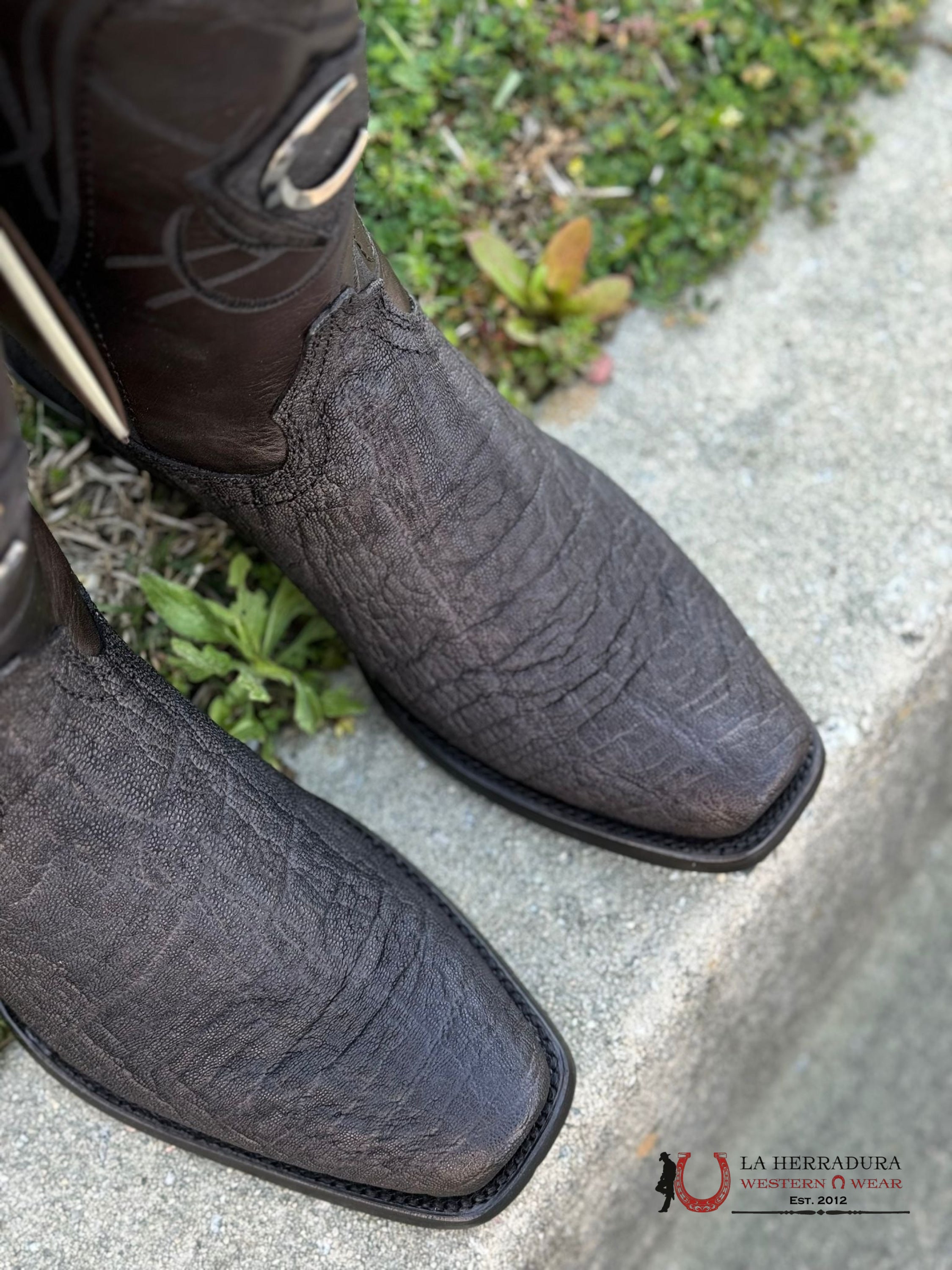 Cuadra Boots Elephant Black Elefante Botas Hombres