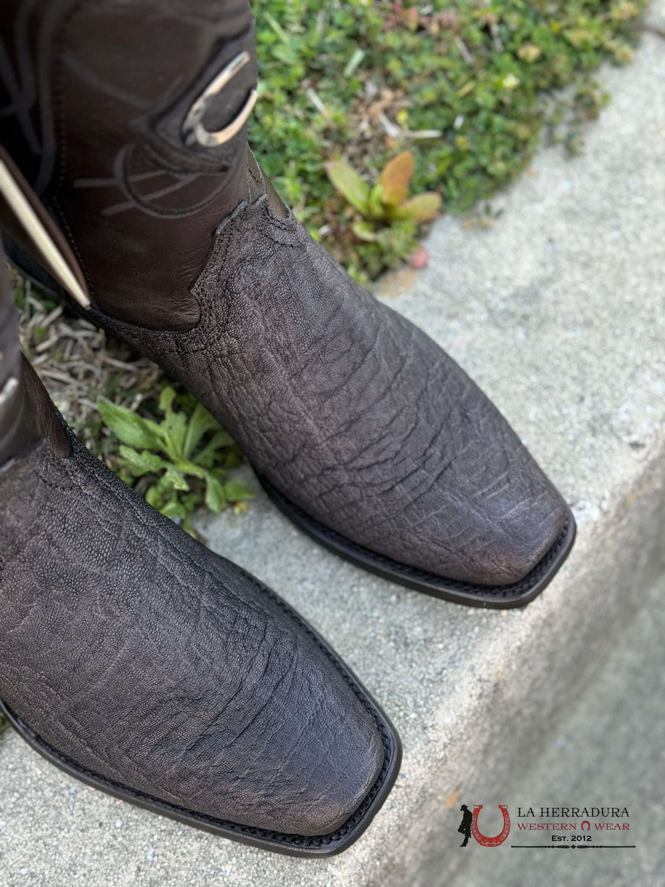 Cuadra Boots Elephant Black Elefante Botas Hombres