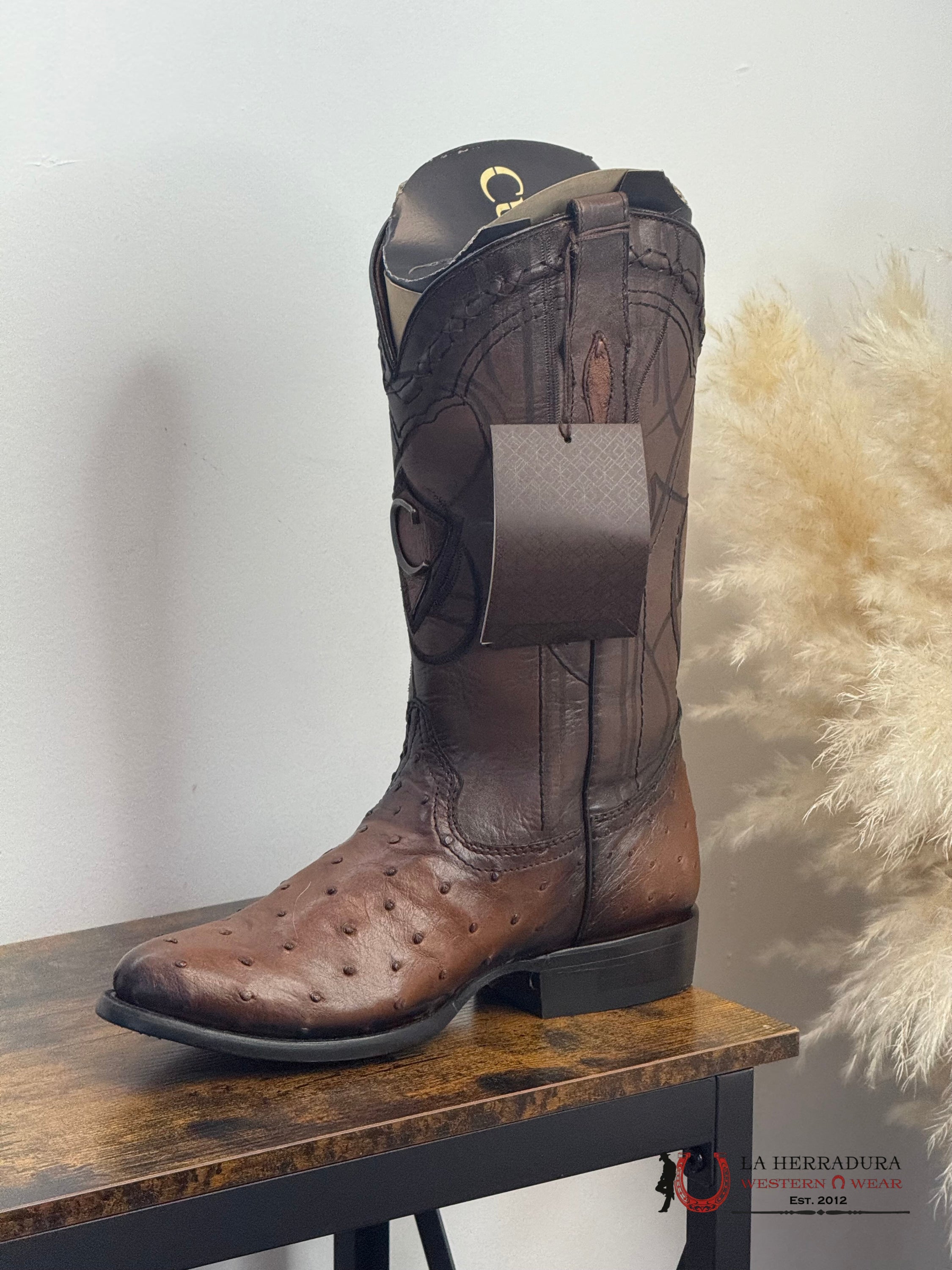 CUADRA BOOTS & WOVEN ROUND TOE CU303 MORONI CASTAÑO BOTAS HOMBRES