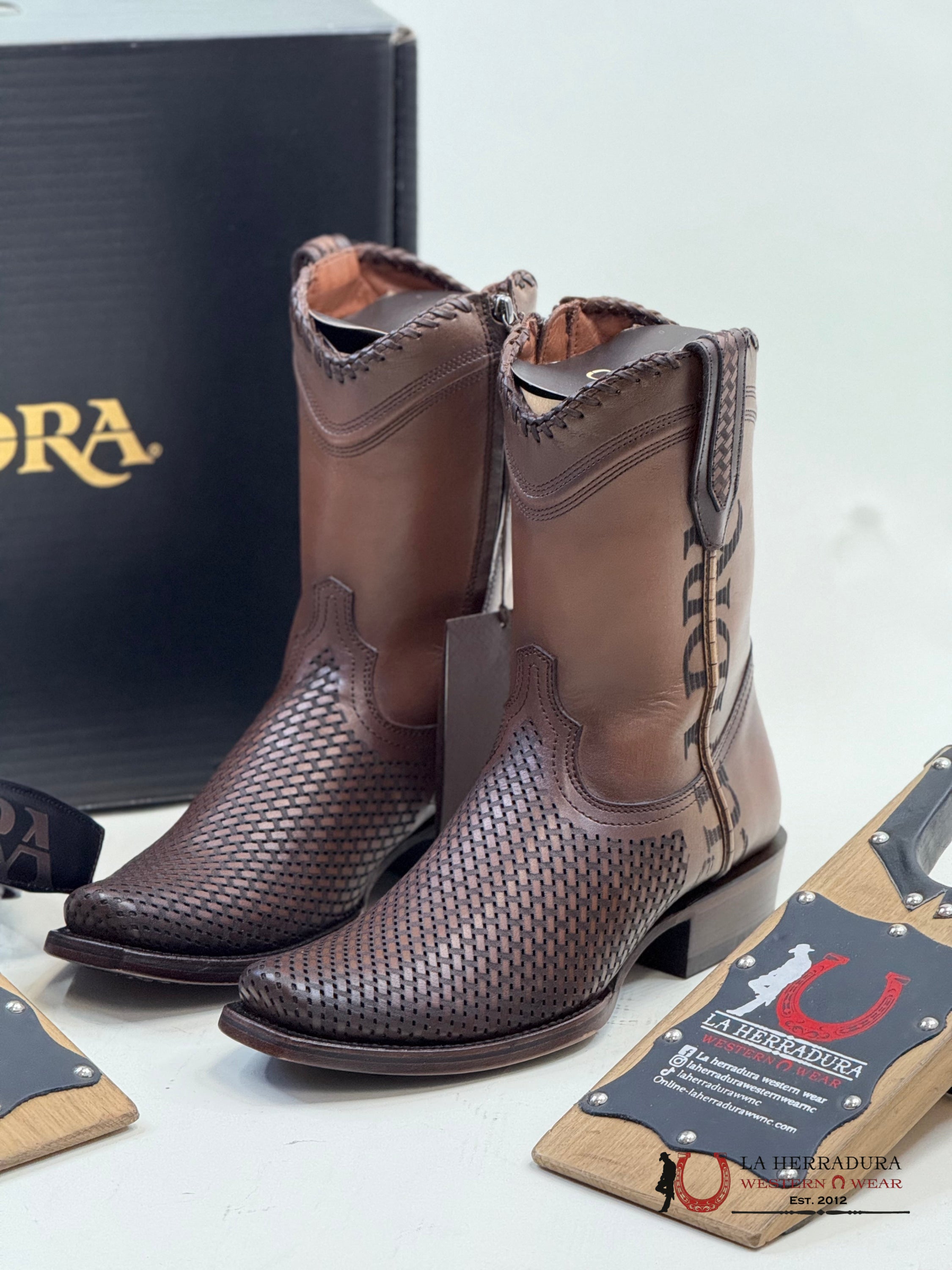 Cuadra Bota De Res Crust Denver Cafe Botas Hombres