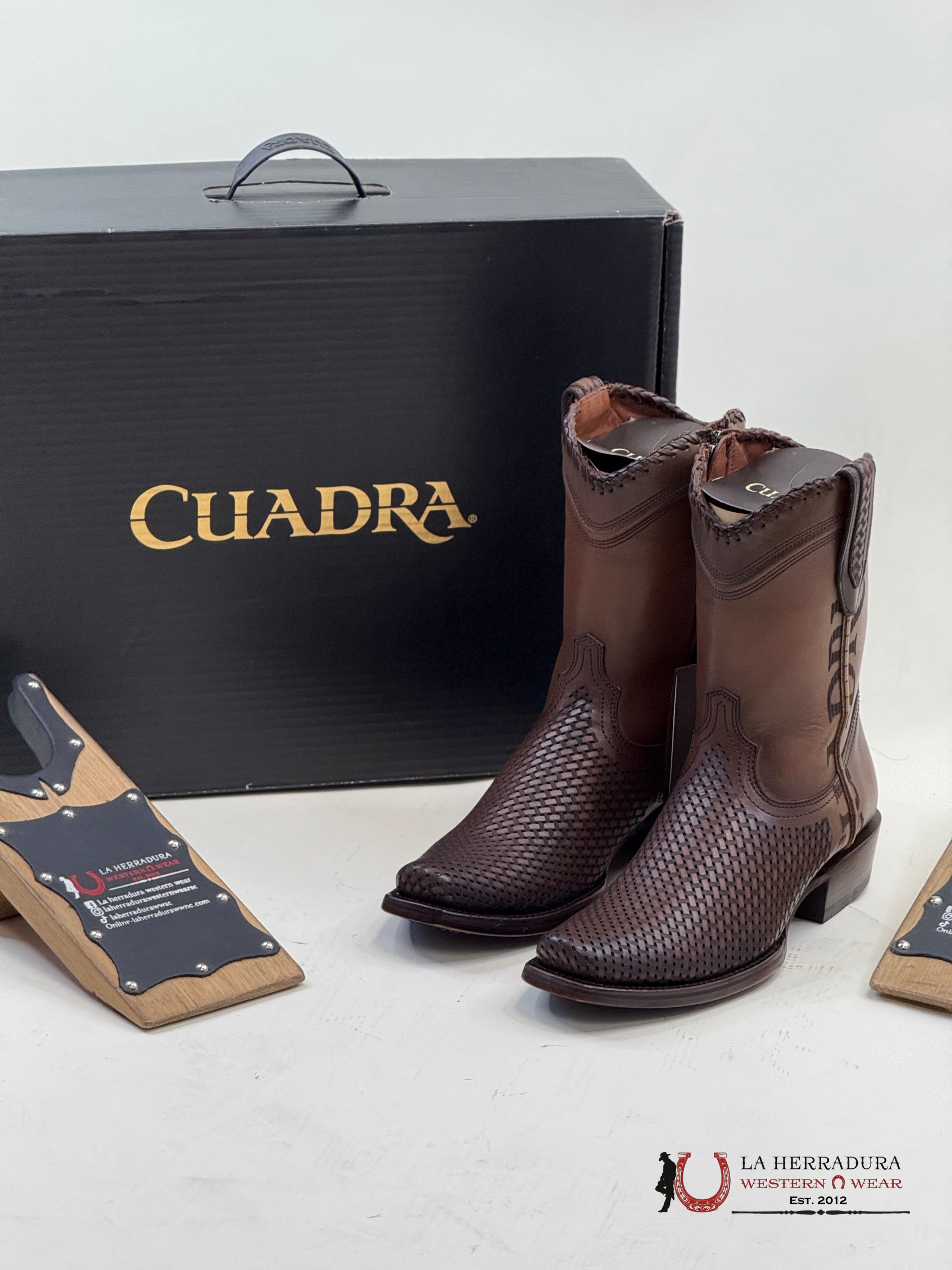 Cuadra Bota De Res Crust Denver Cafe Botas Hombres