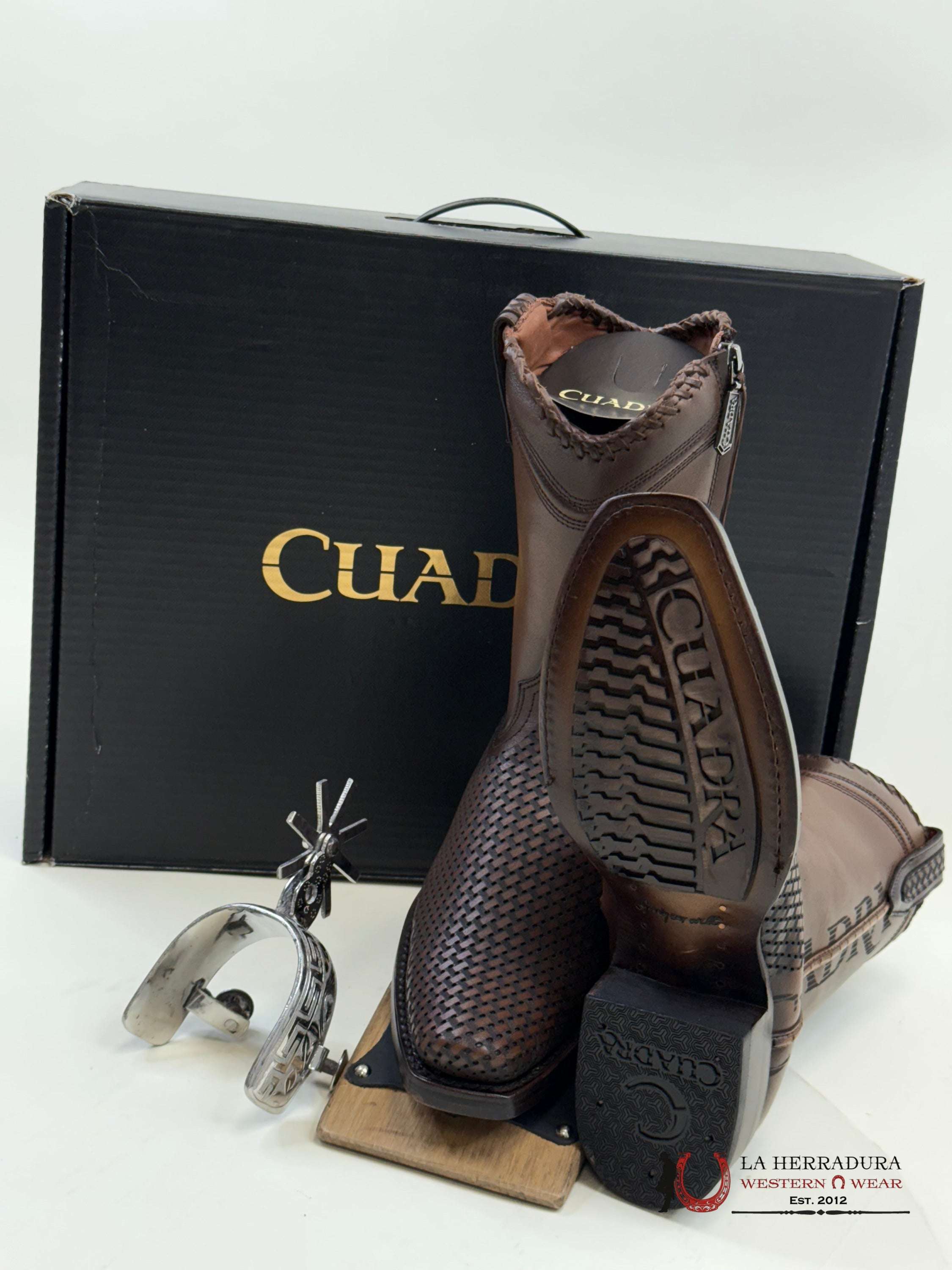 Cuadra Bota De Res Crust Denver Cafe Botas Hombres