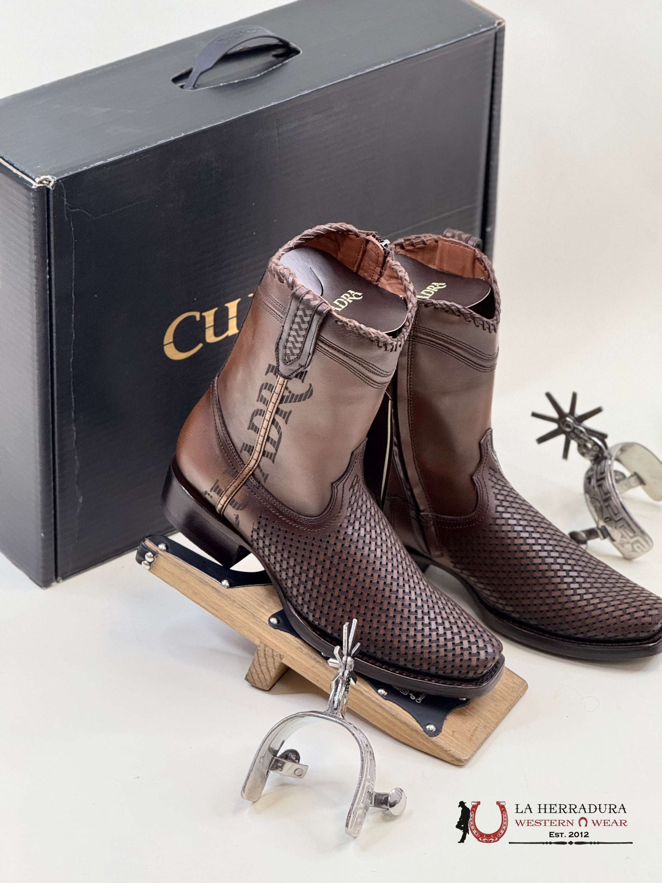 Cuadra Bota De Res Crust Denver Cafe Botas Hombres