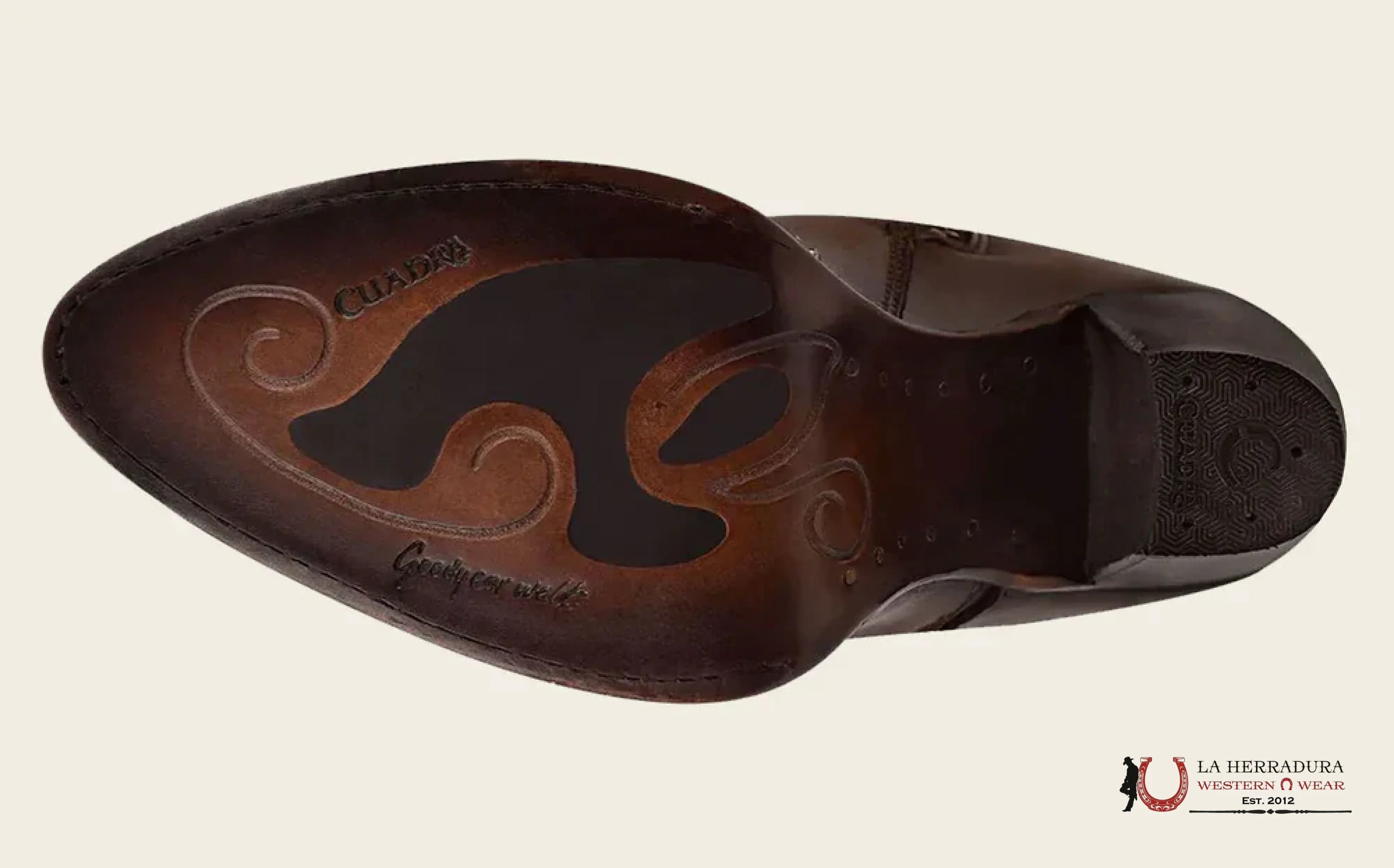 Cuadra Botín De Res Aztec Maple Round Toe - 3F59RS BOTAS MUJERES