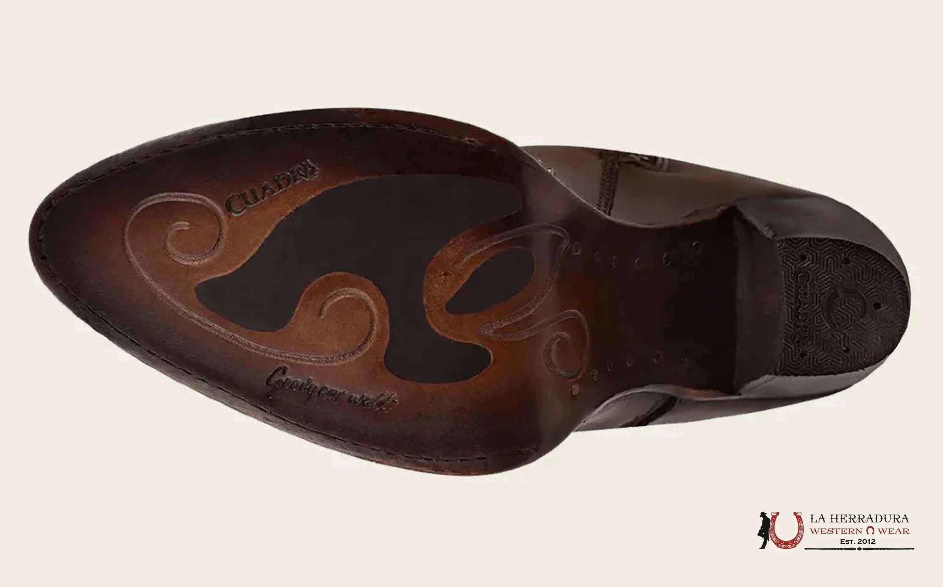 Cuadra Botín De Res Aztec Maple Round Toe - 3F59RS BOTAS MUJERES