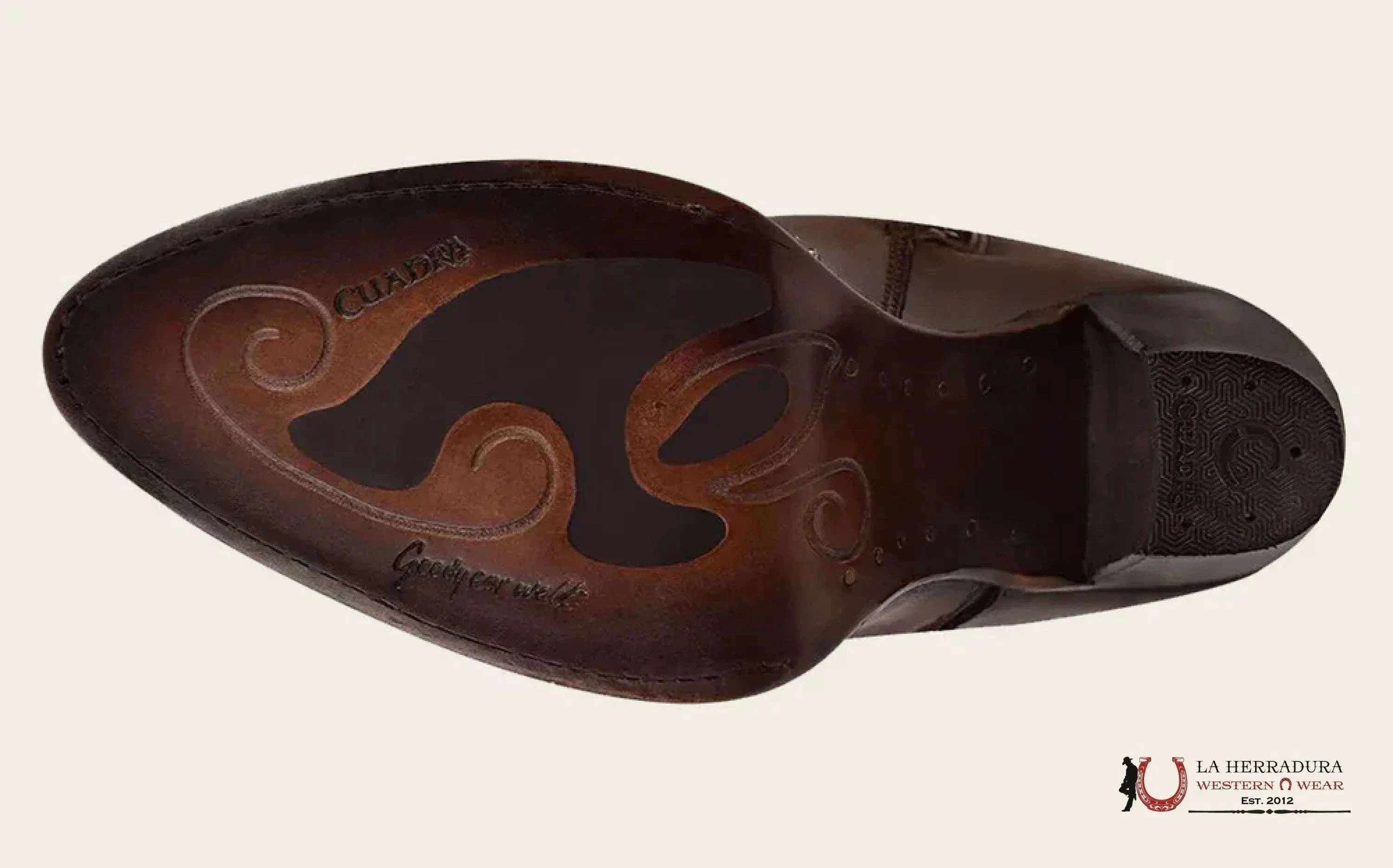 Cuadra Botín De Res Aztec Maple Round Toe - 3F59RS BOTAS MUJERES